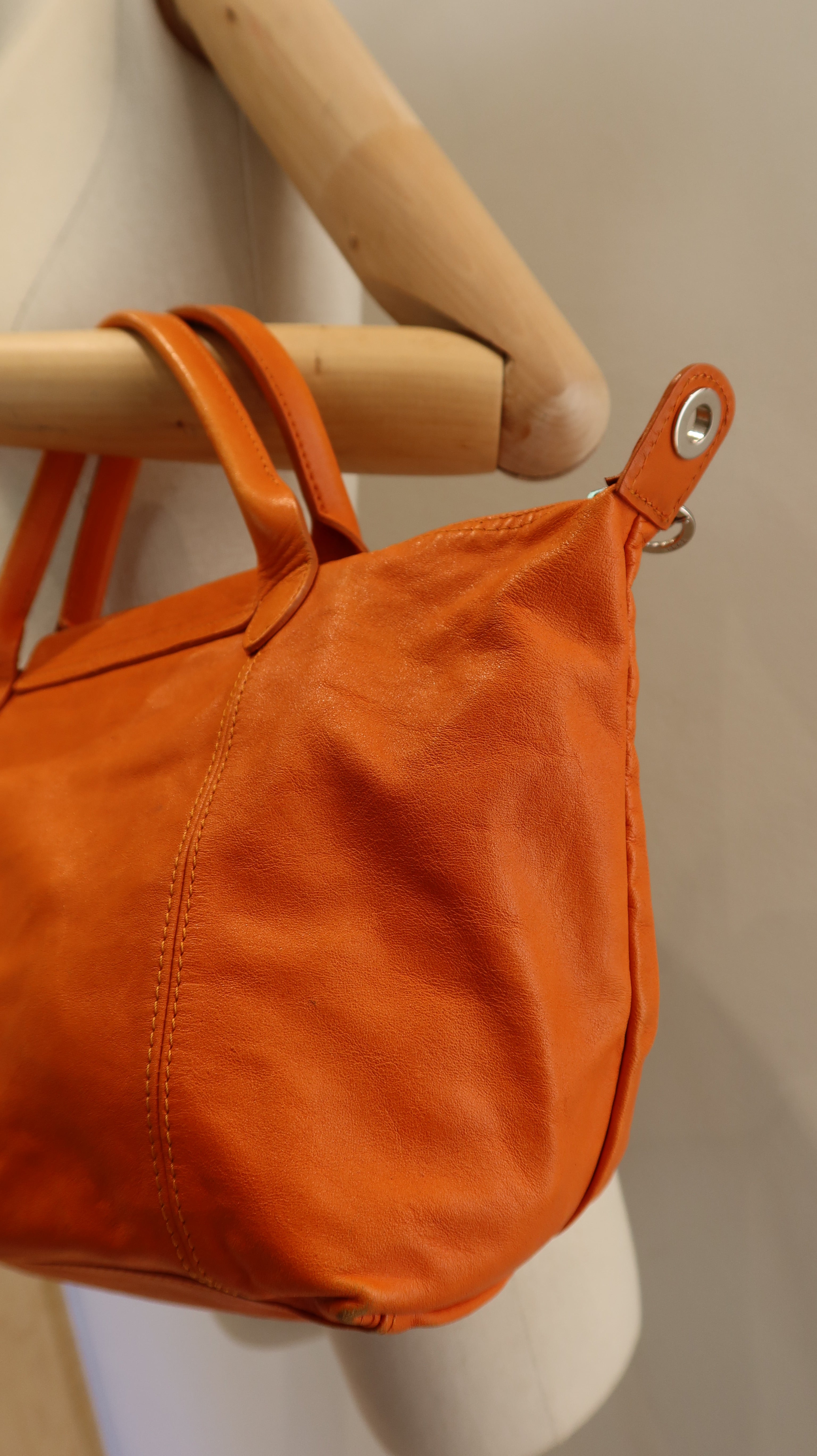 Longchamp Le Pliage Leather Bag