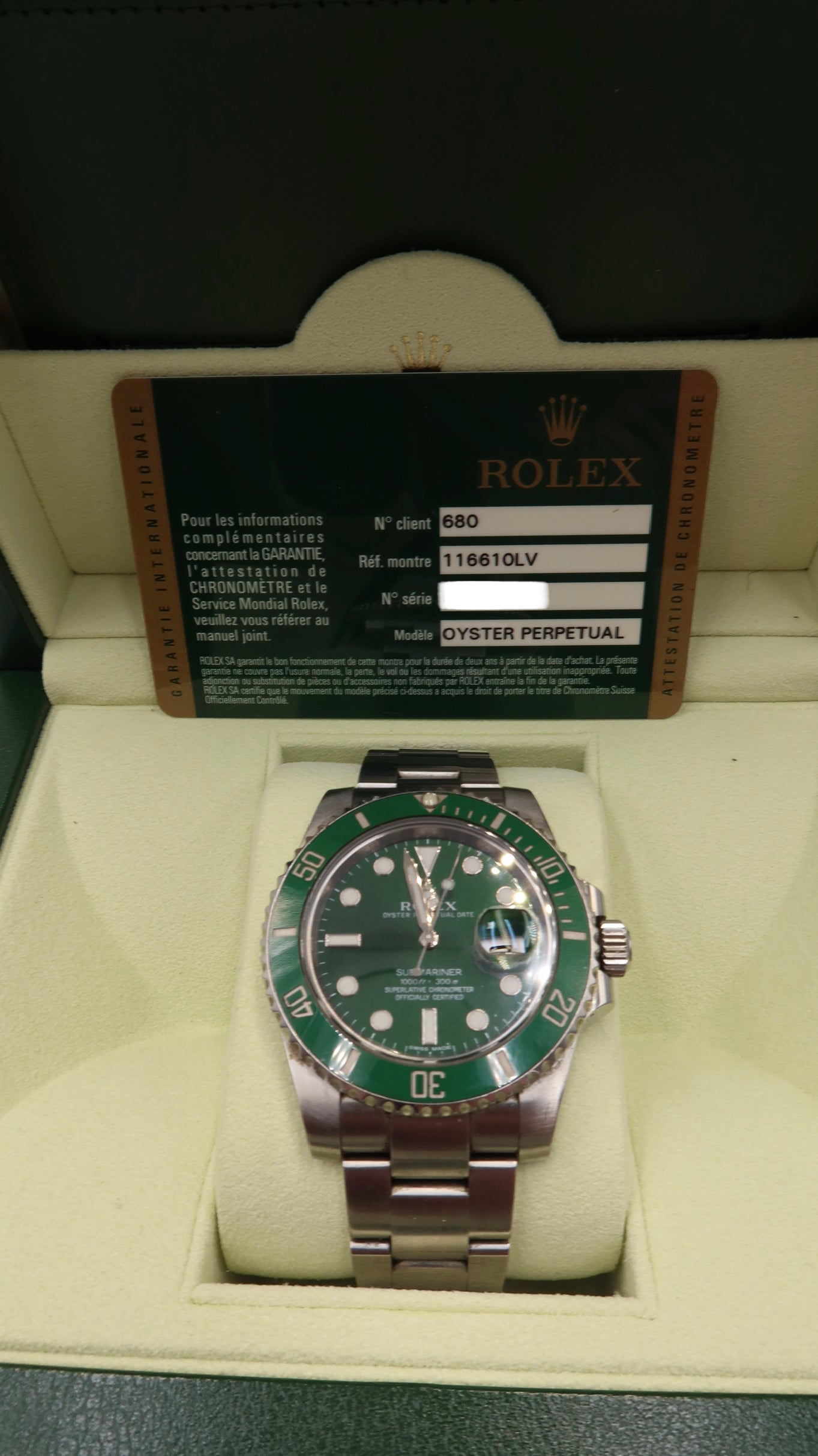 Rolex Submariner Hulk (40mm)