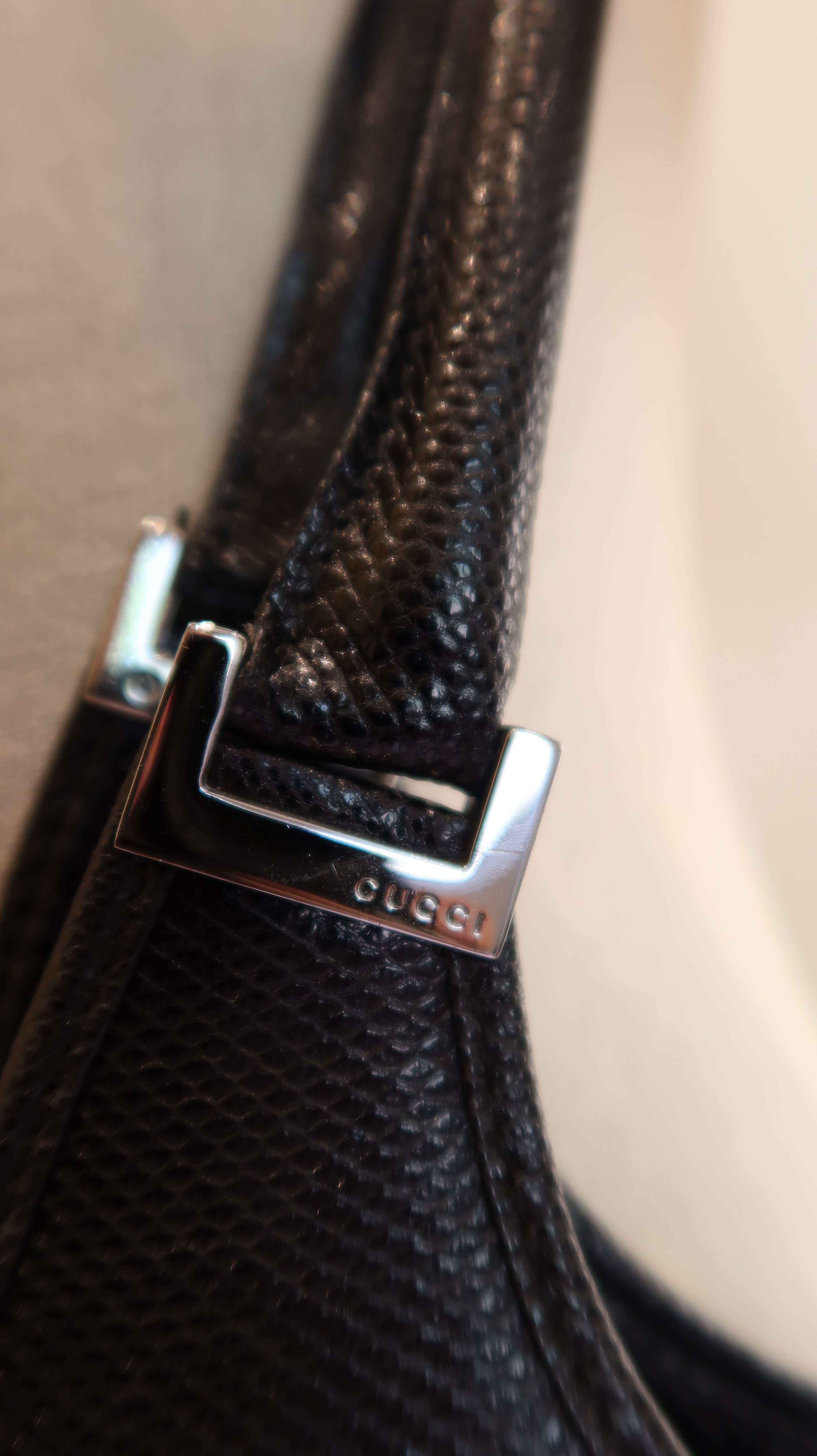 Gucci Jackie Python Handbag