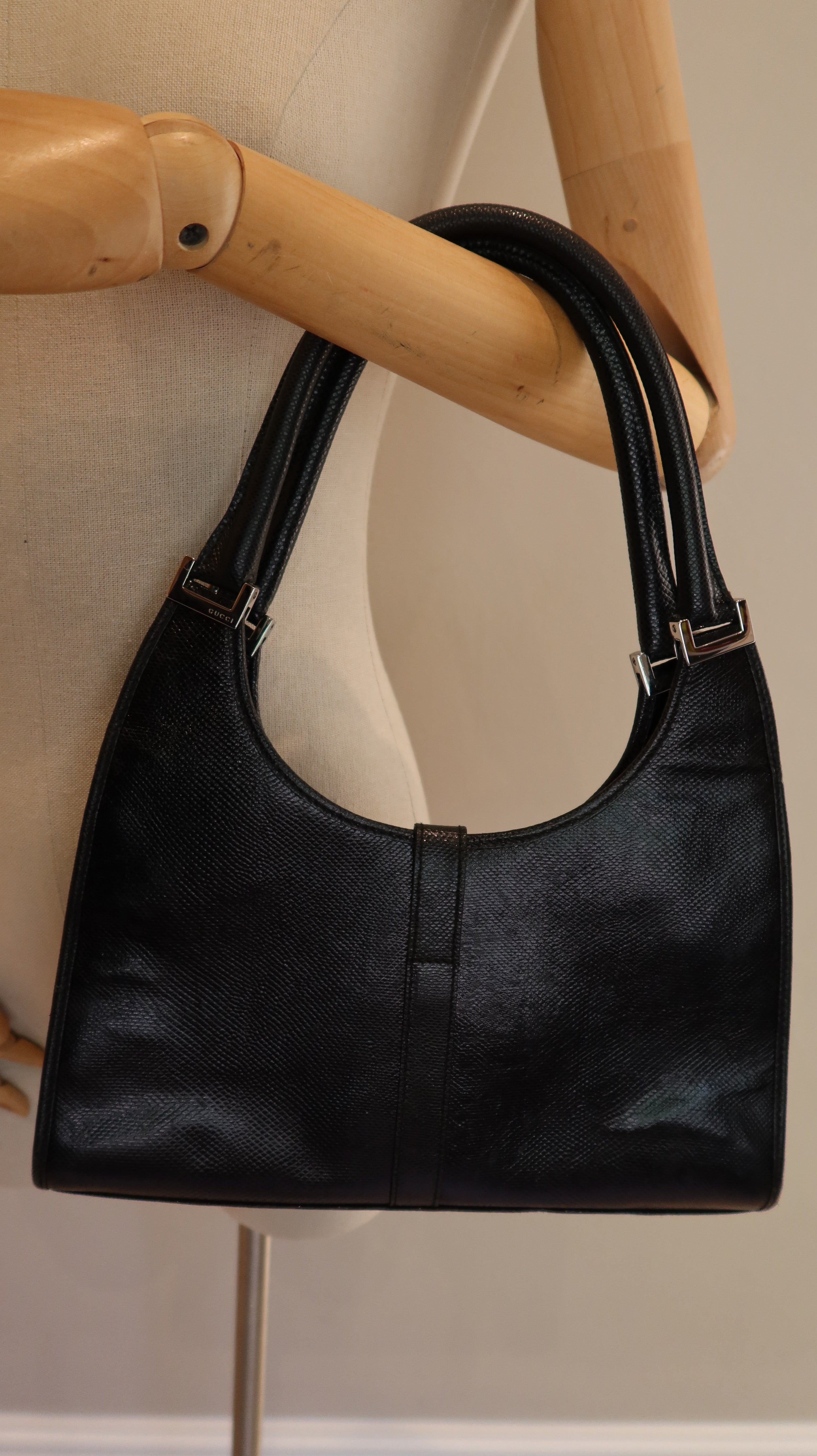Gucci Jackie Python Handbag