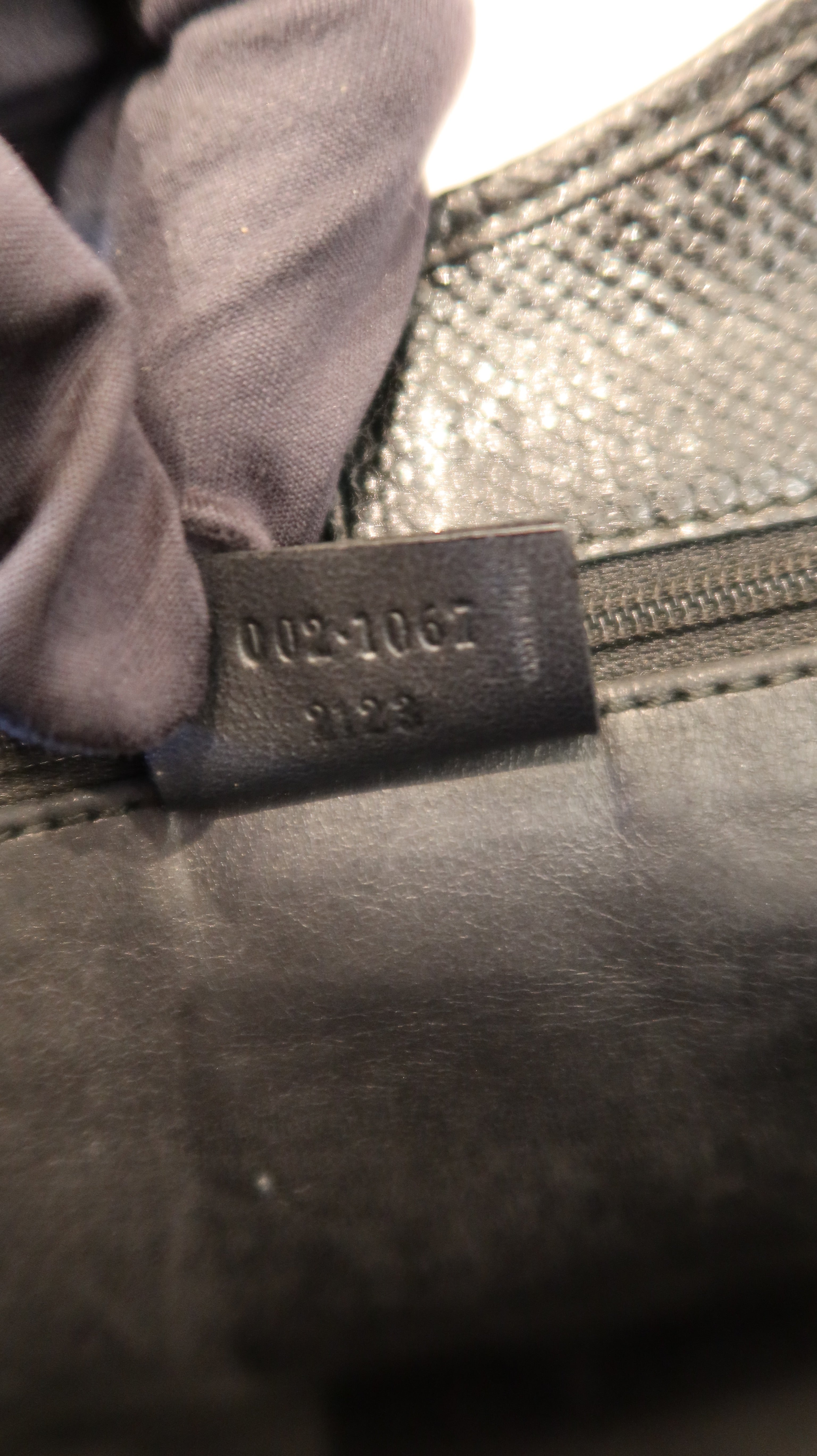 Gucci Jackie Python Handbag