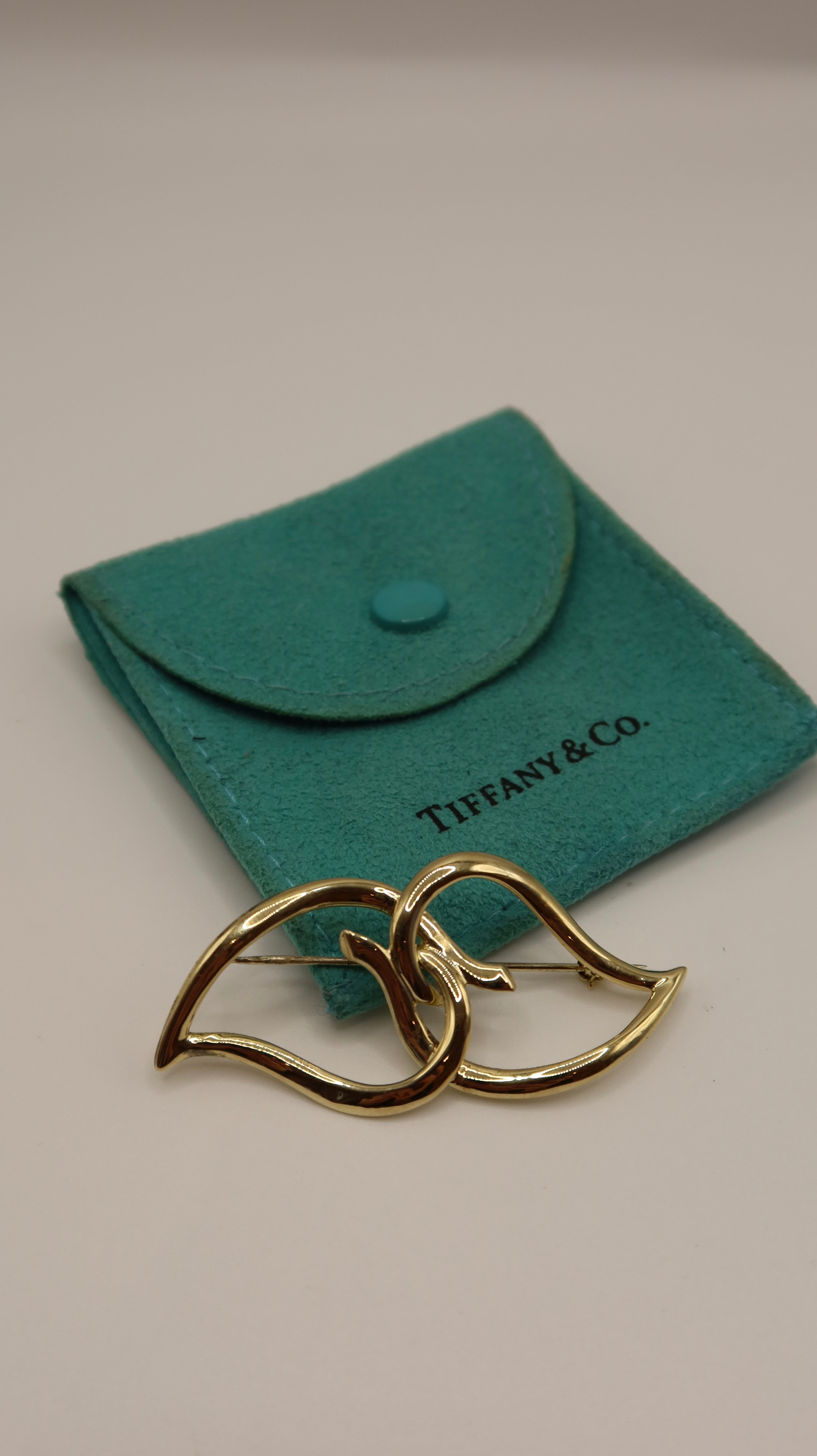 Tiffany & Co 18K Yellow Gold Brooch