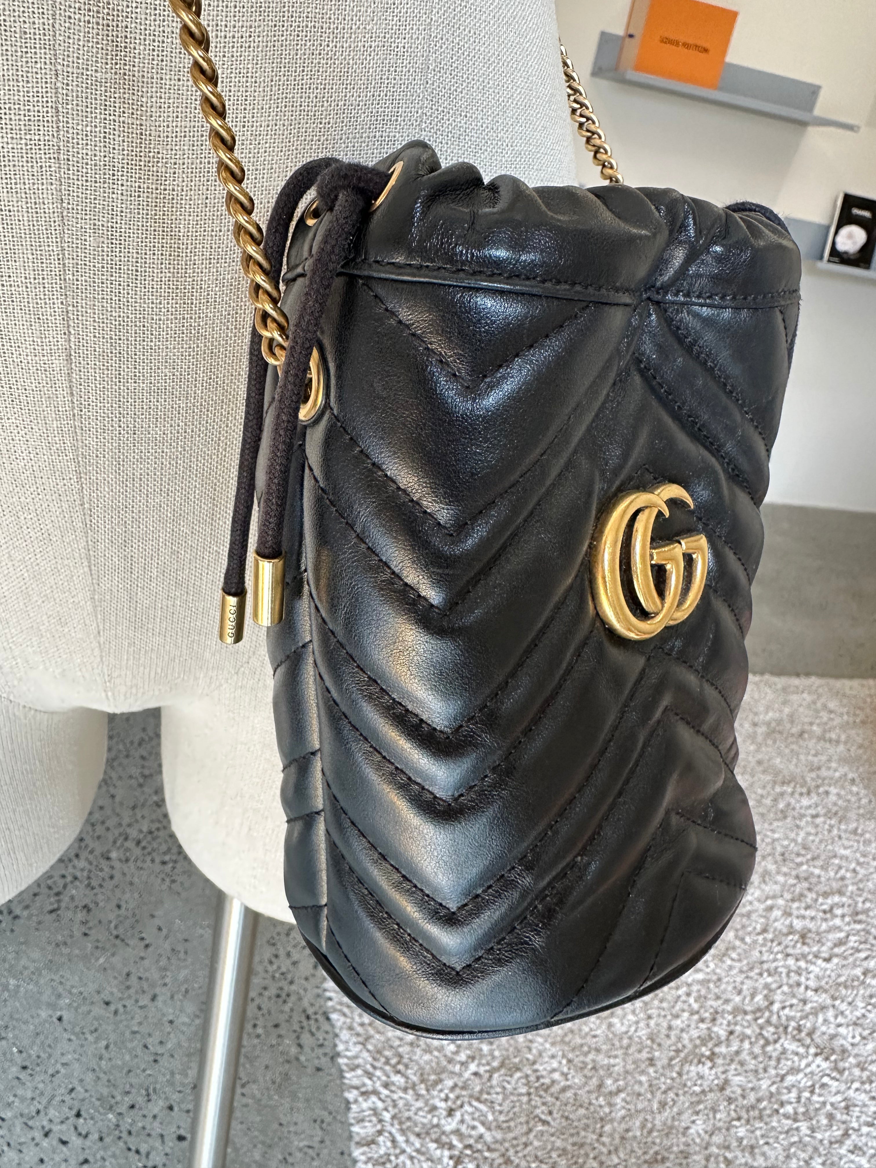 Gucci Marmont Mini Bucket Bag