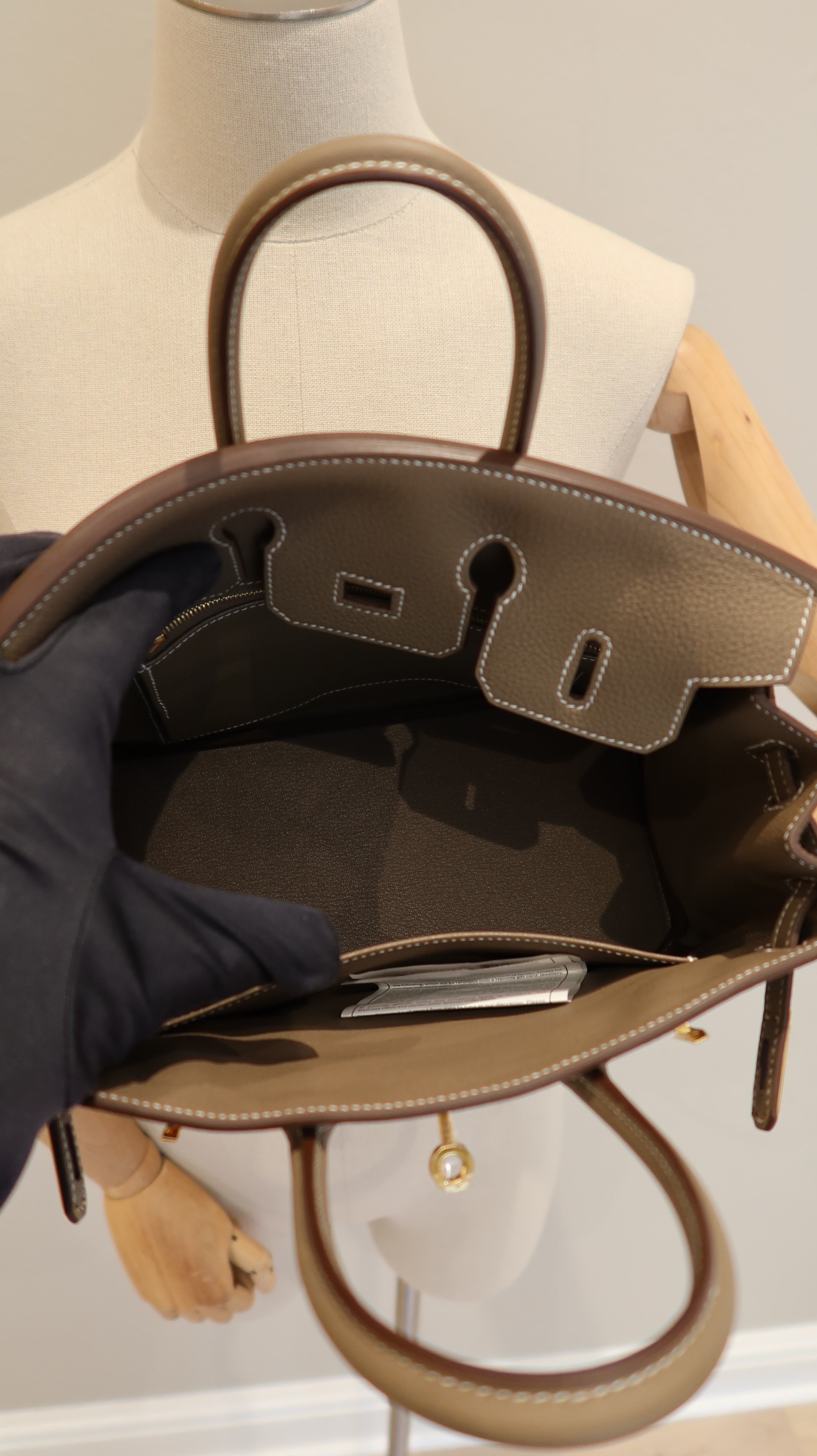 Hèrmes Birkin 25 *Store Fresh/Full Set*