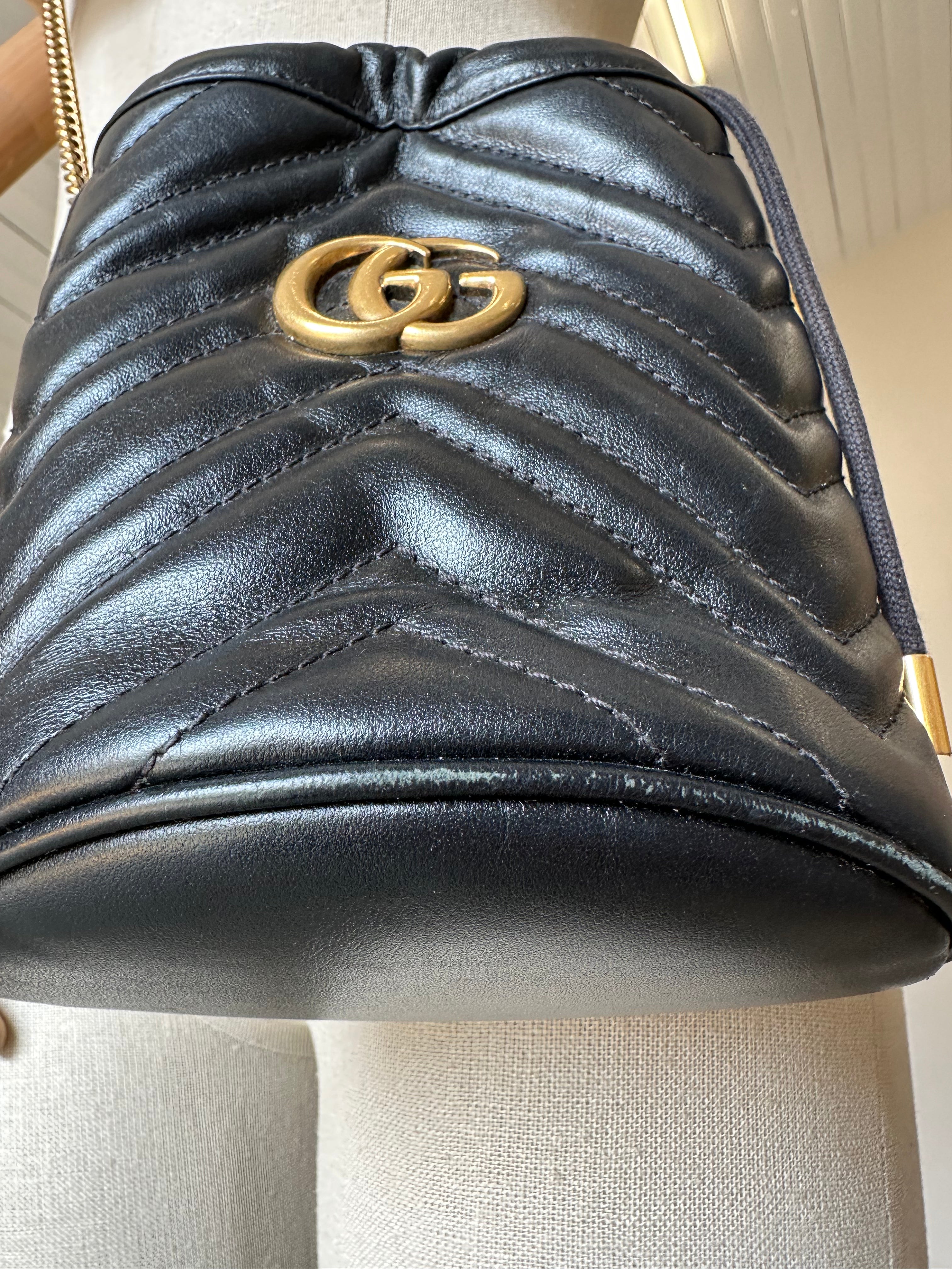 Gucci Marmont Mini Bucket Bag