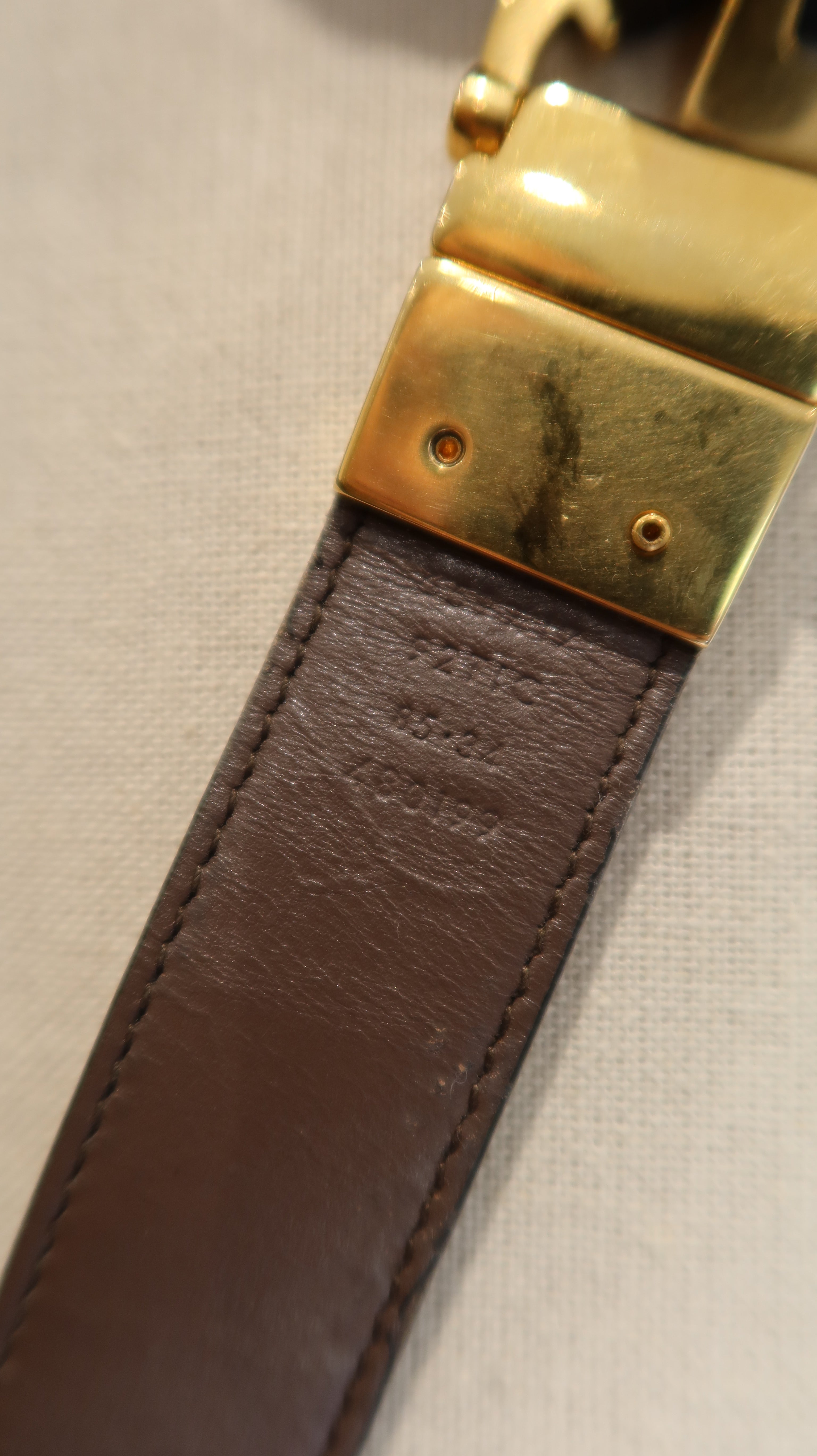 Gucci Reversible Belt (85/34)