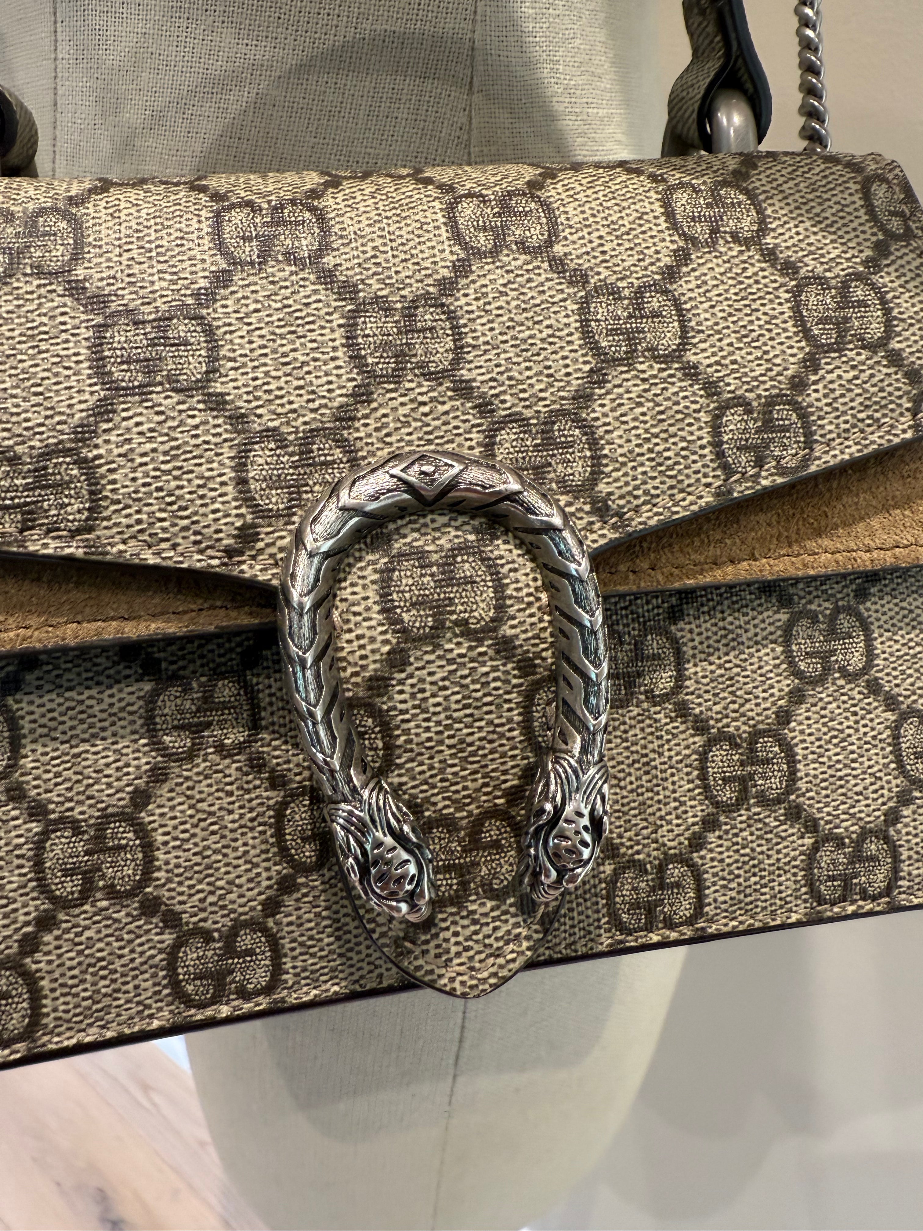 Gucci Mini Dionysus Top Handle Bag *Full Set*