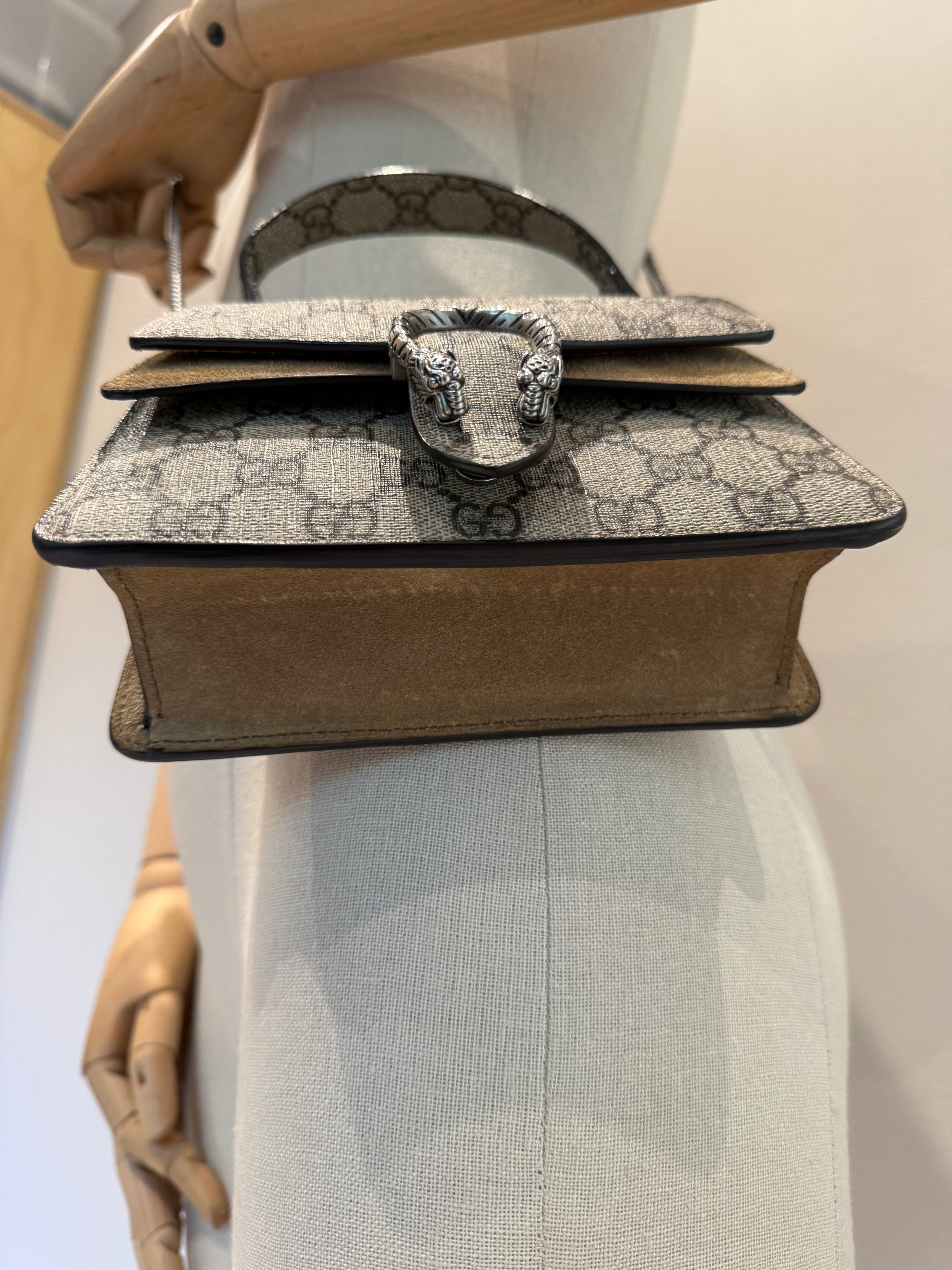 Gucci Mini Dionysus Top Handle Bag *Full Set*