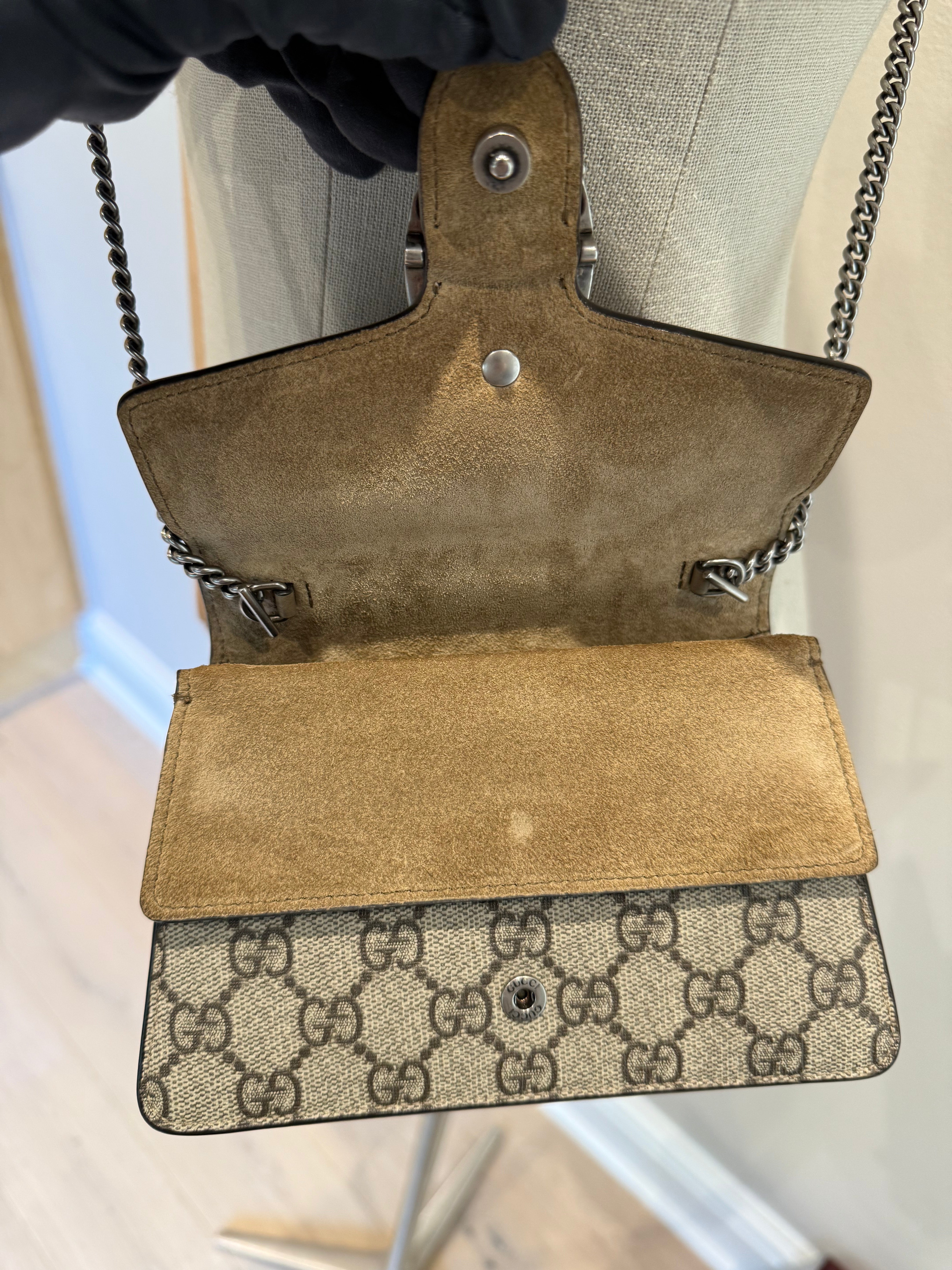 Gucci Mini Dionysus Top Handle Bag *Full Set*