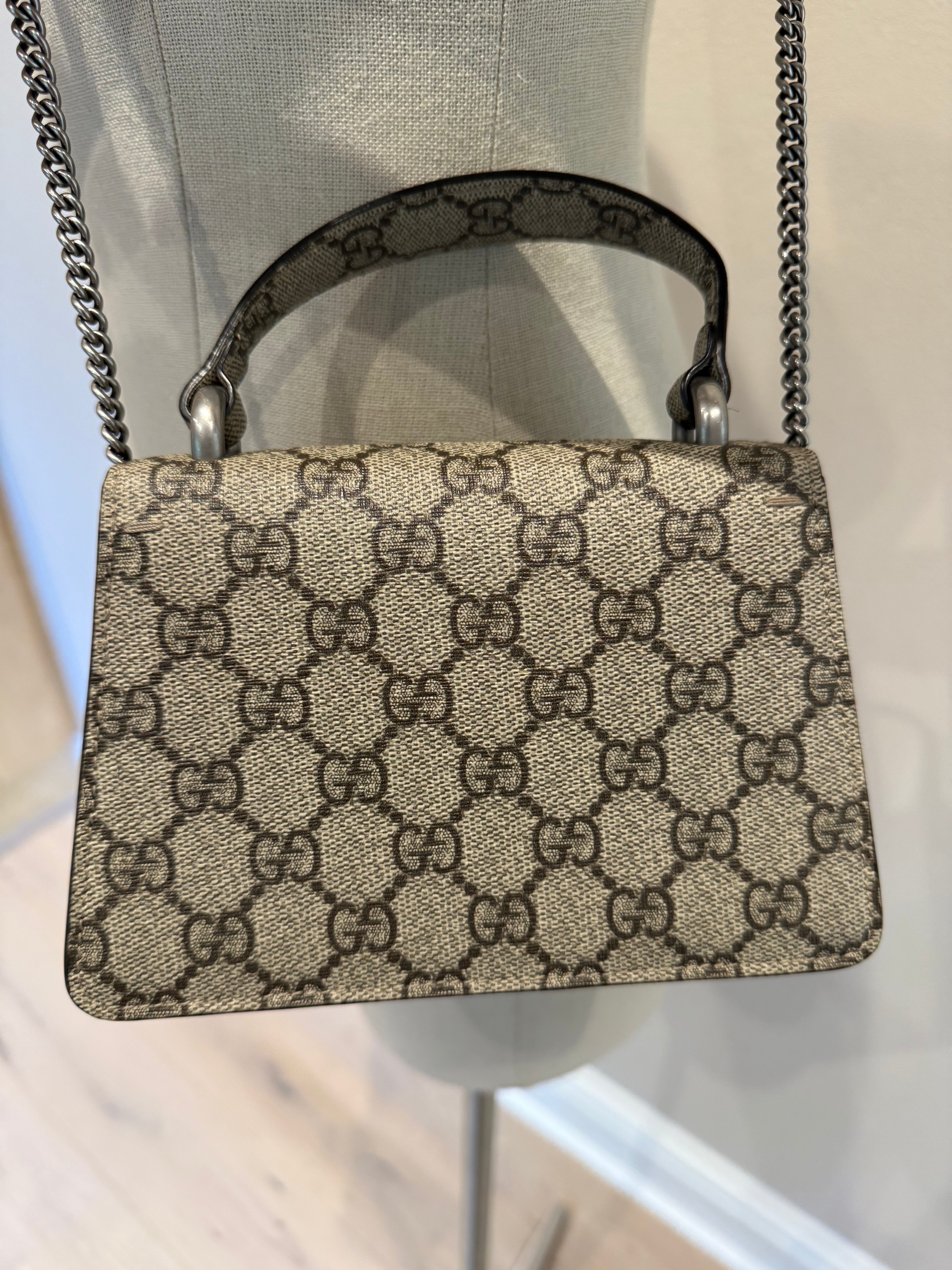 Gucci Mini Dionysus Top Handle Bag *Full Set*