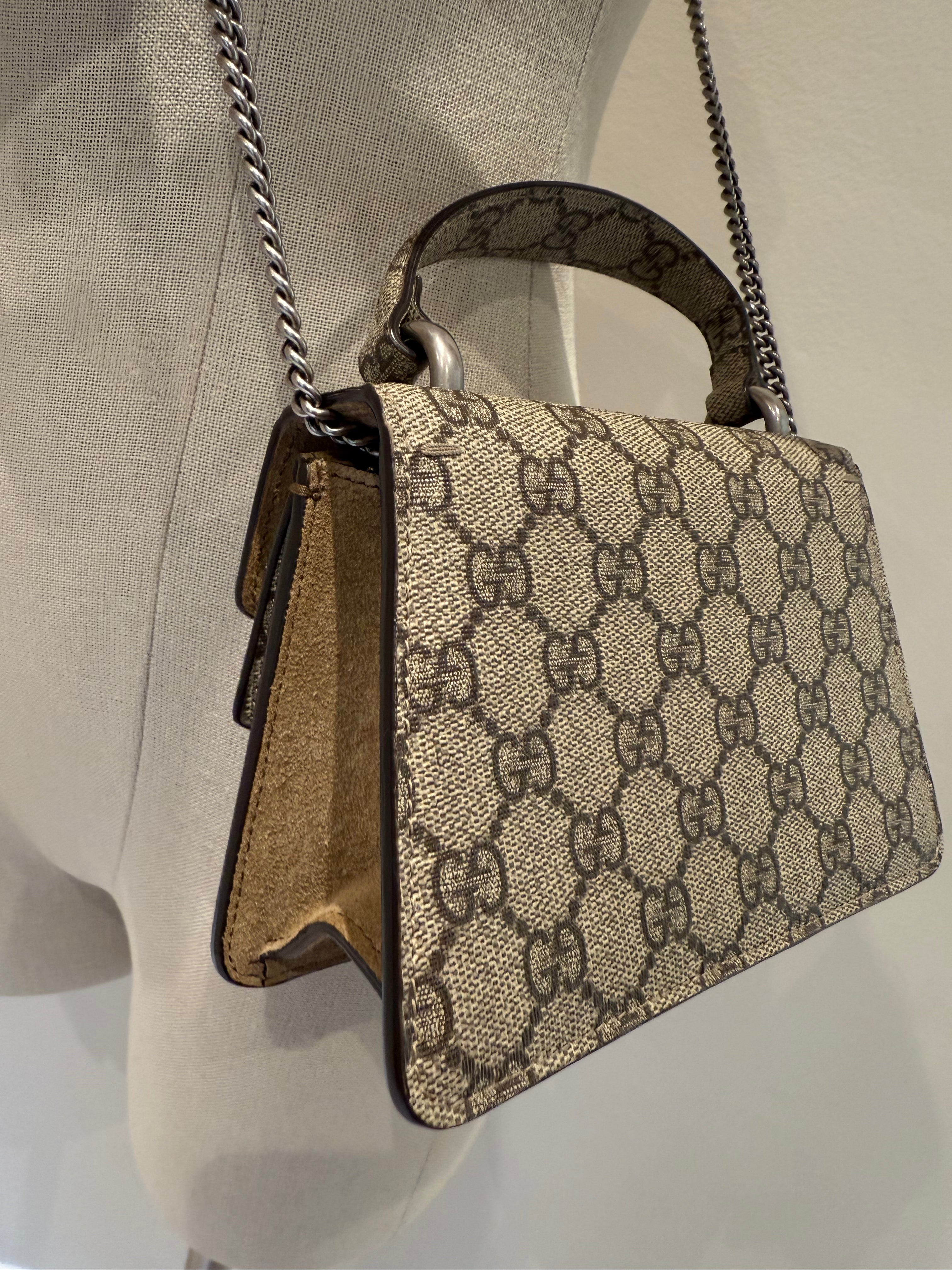 Gucci Mini Dionysus Top Handle Bag *Full Set*