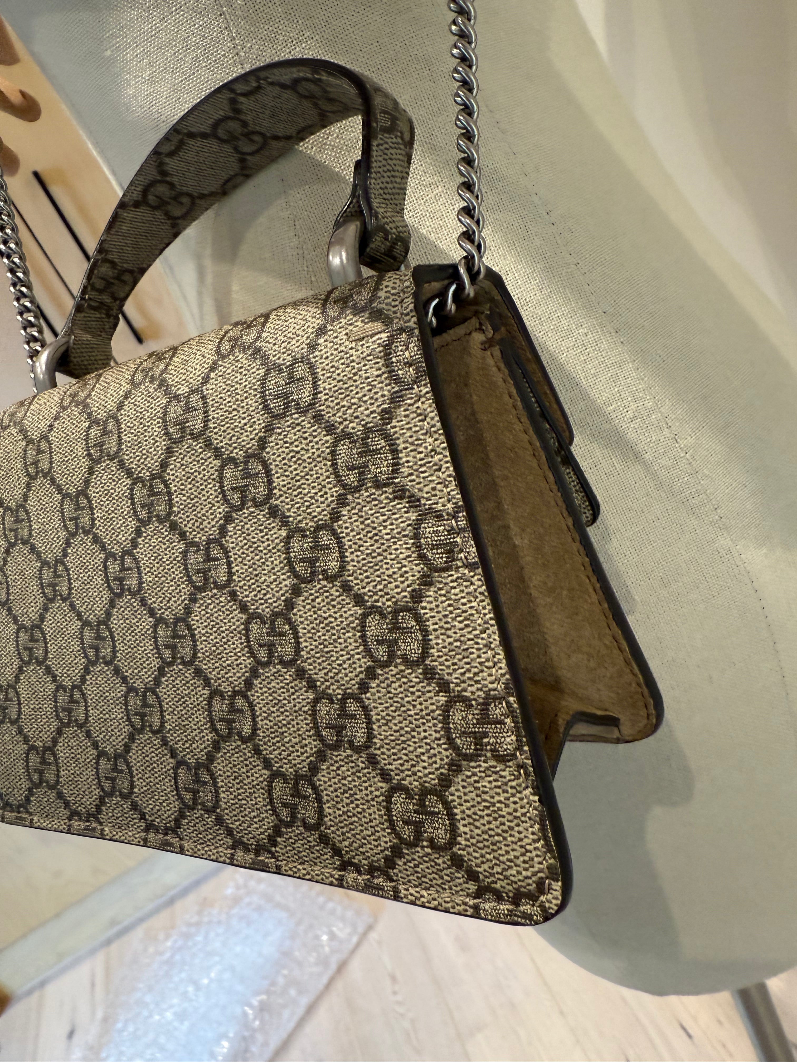 Gucci Mini Dionysus Top Handle Bag *Full Set*