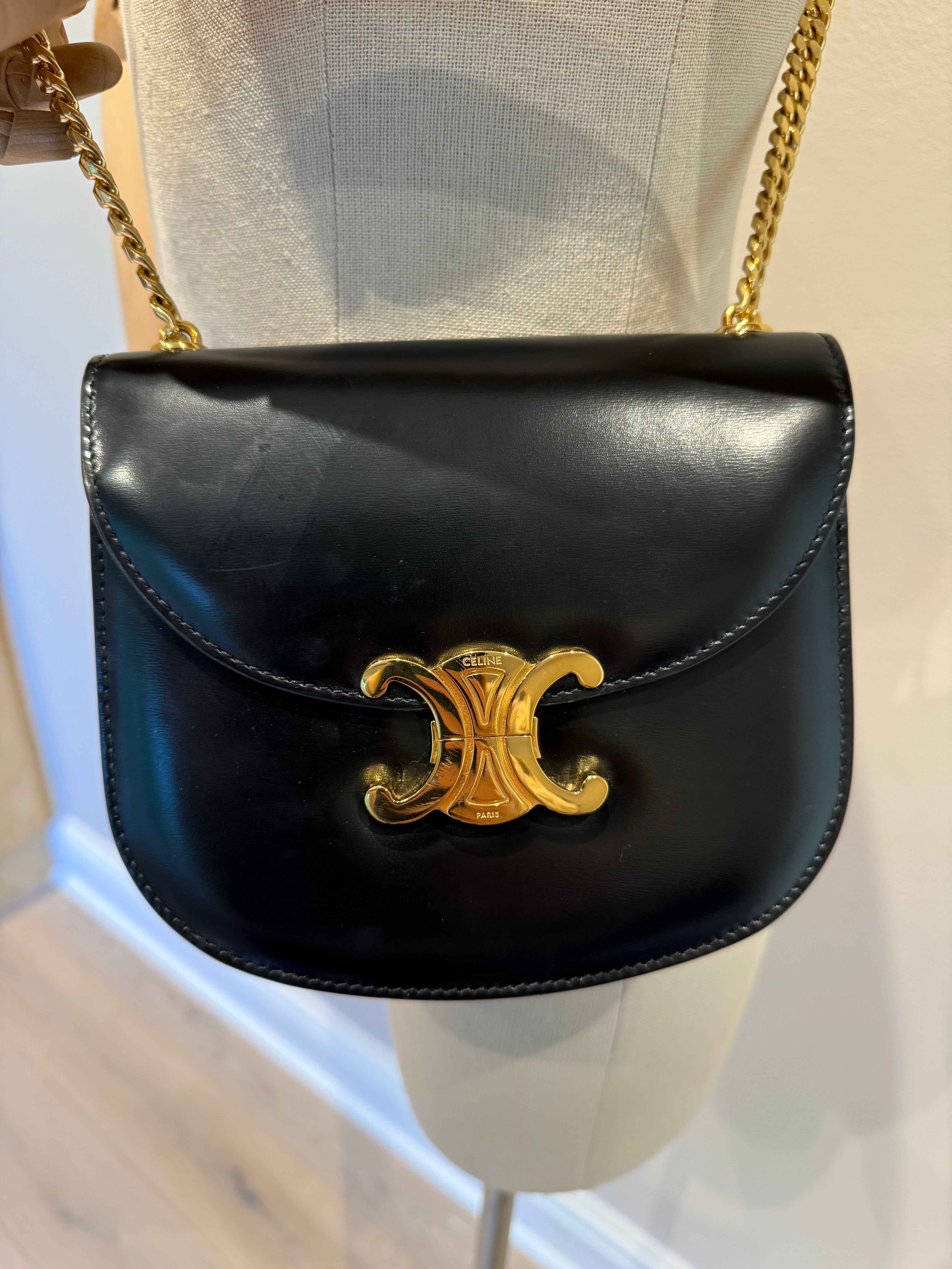 Celine Triomphe Chain Bag