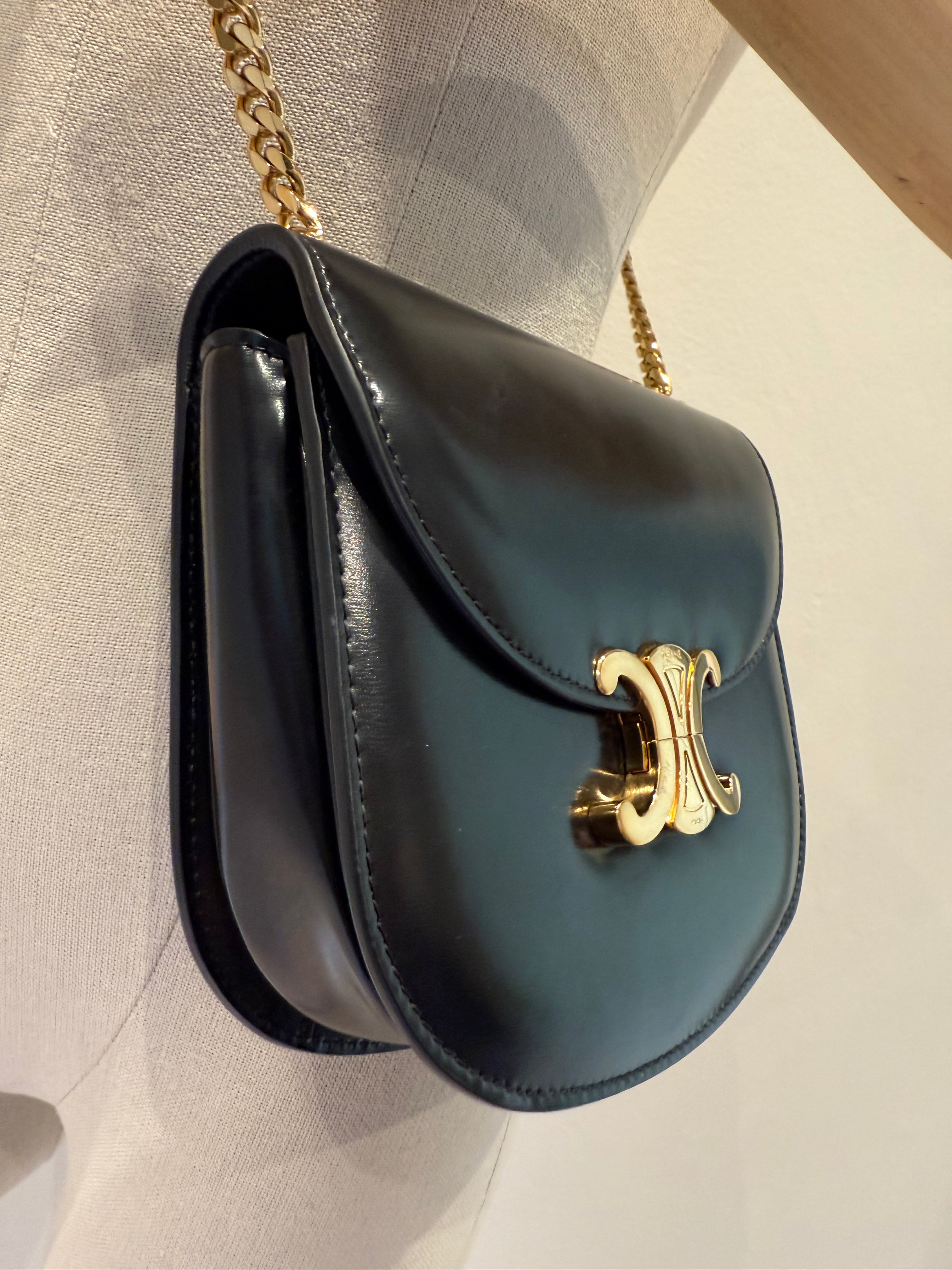 Celine Triomphe Chain Bag