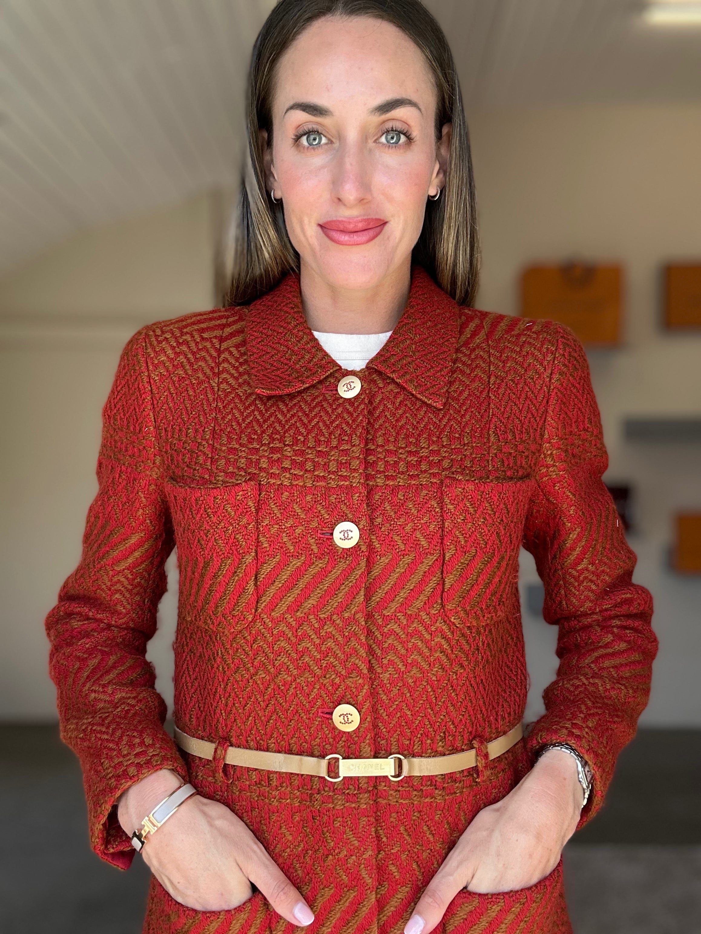 Chanel Tweed Jacket (38)