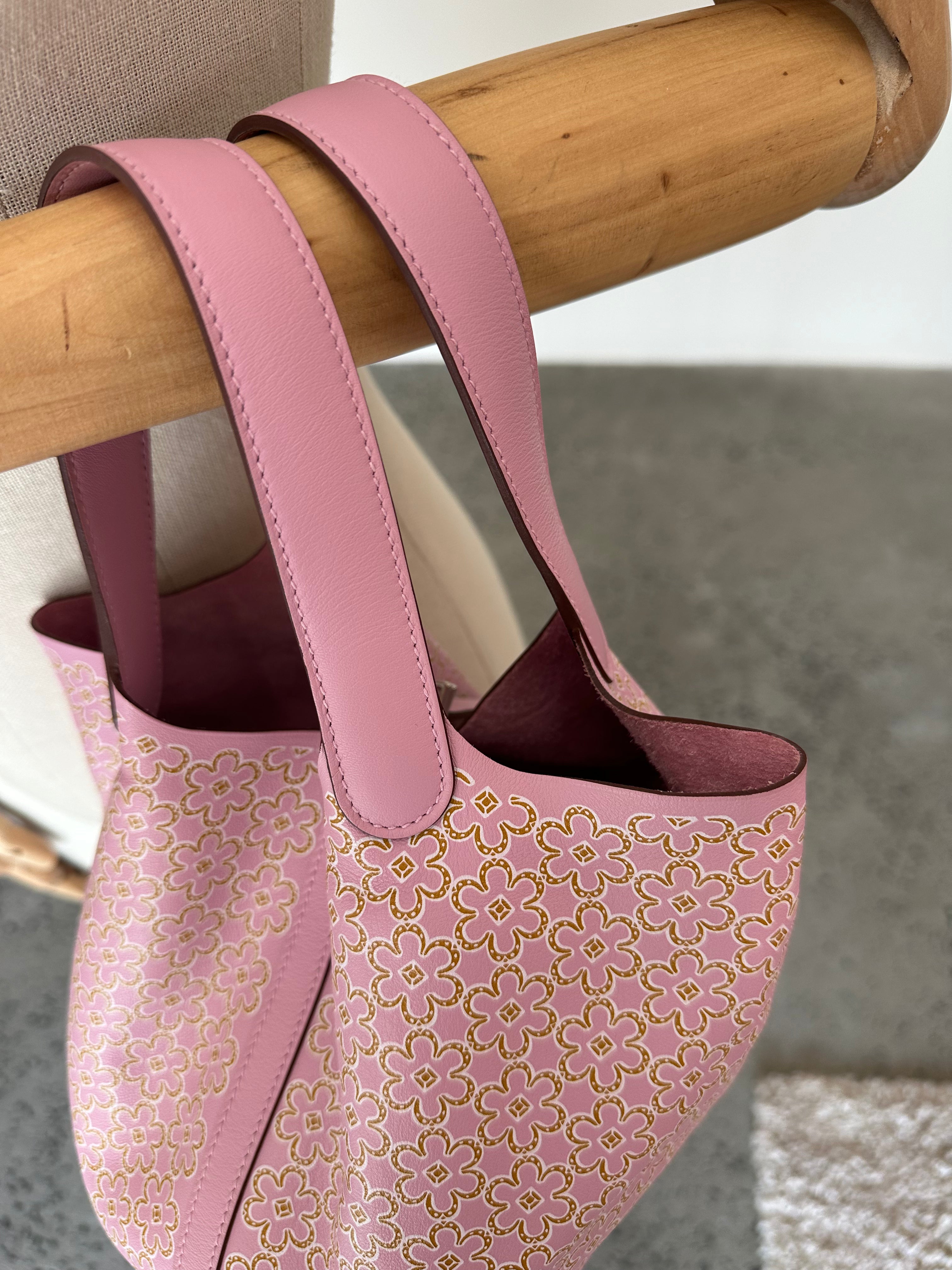 Hermès ‘Lucky Daisy’ Picotin 18 *Limited Edition*