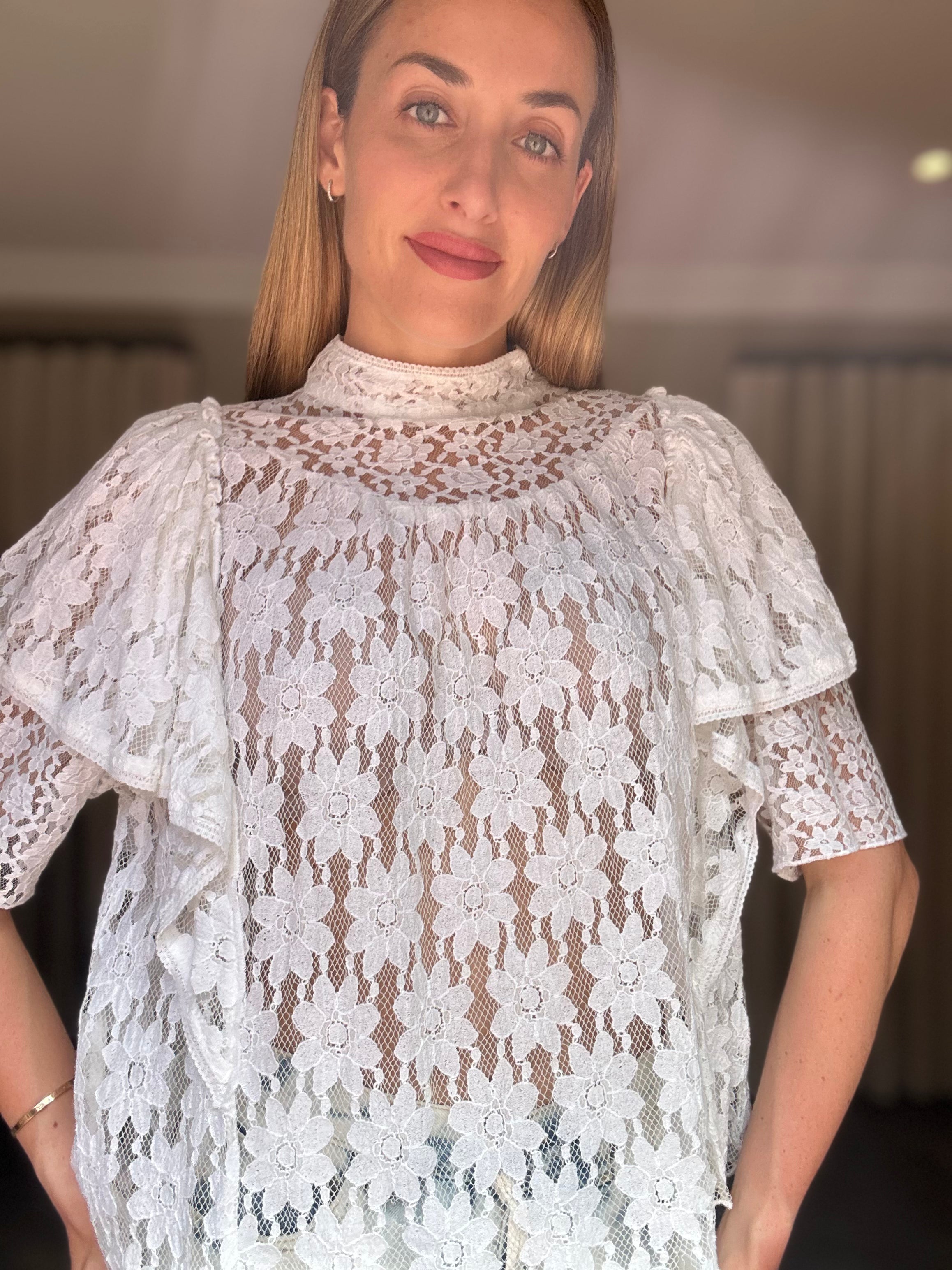 Isabel Marant Lace Top (S)