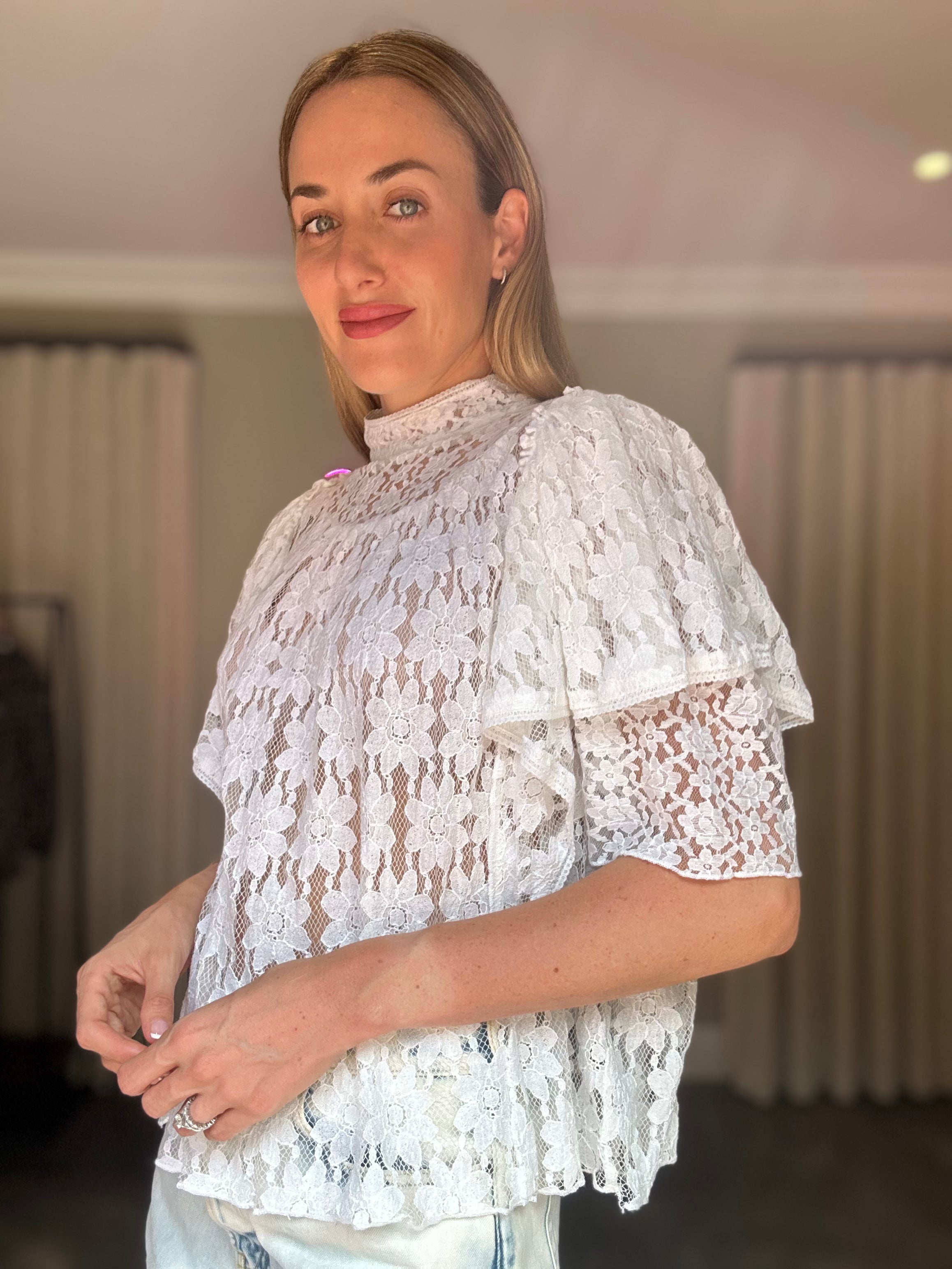 Isabel Marant Lace Top (S)