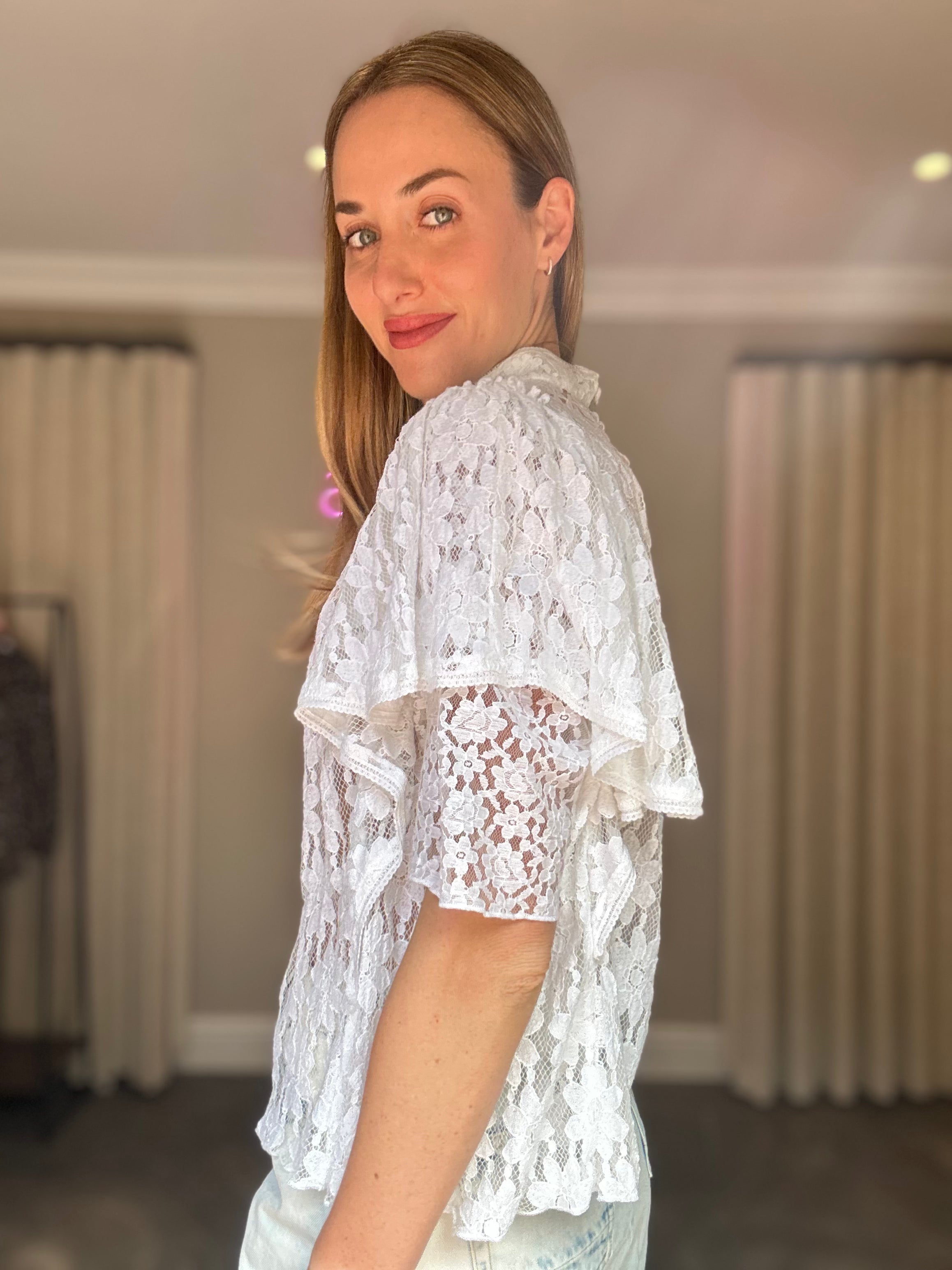Isabel Marant Lace Top (S)