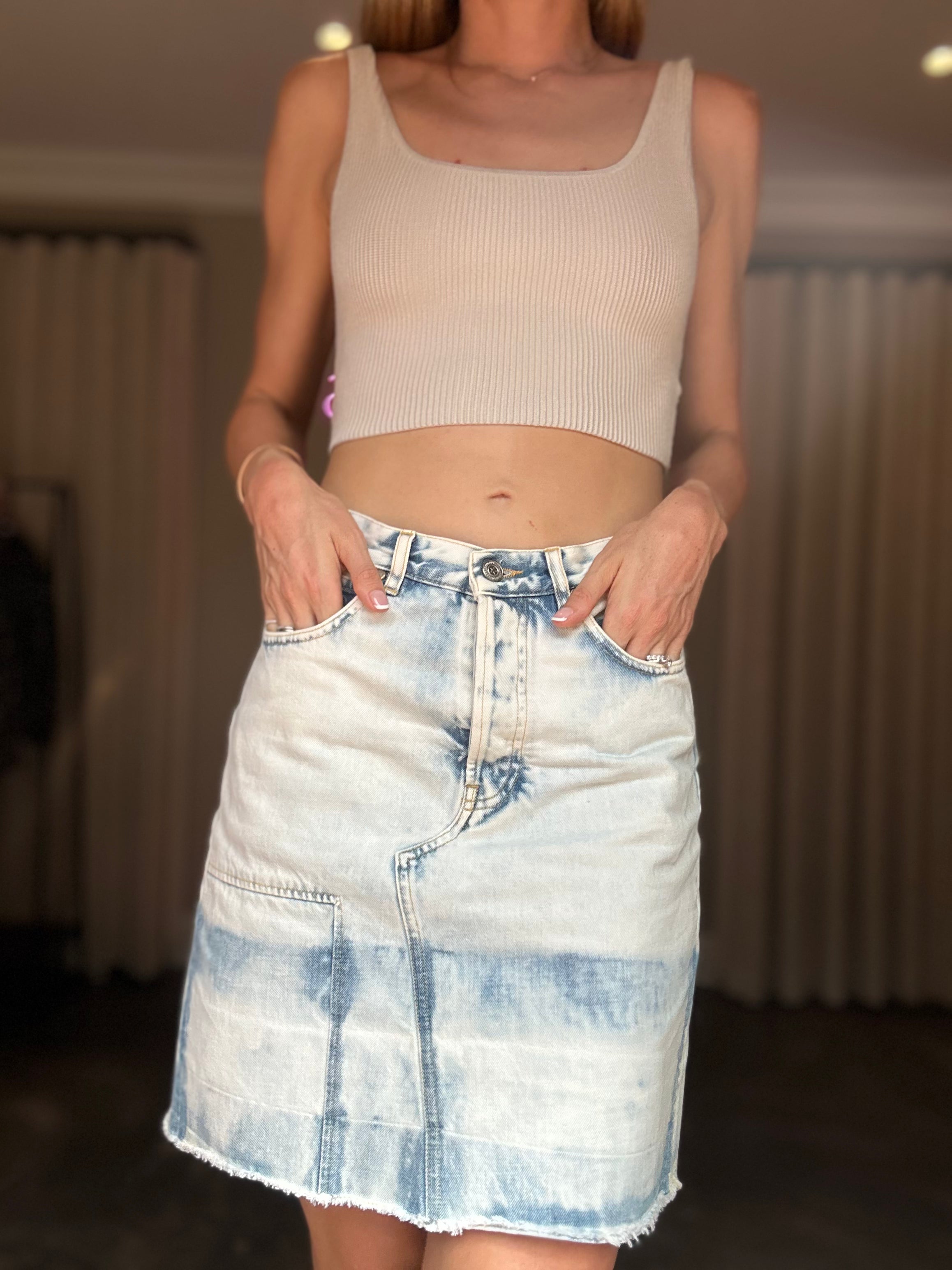 Golden Goose Denim Skirt (M)