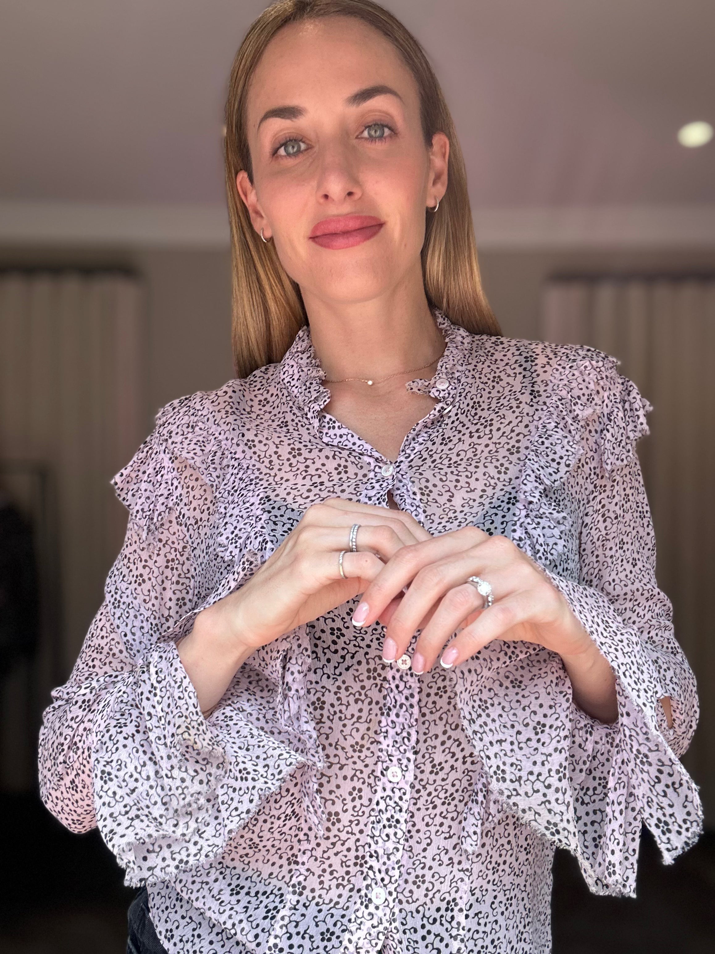 Zadig & Voltaire Floral Blouse (S)