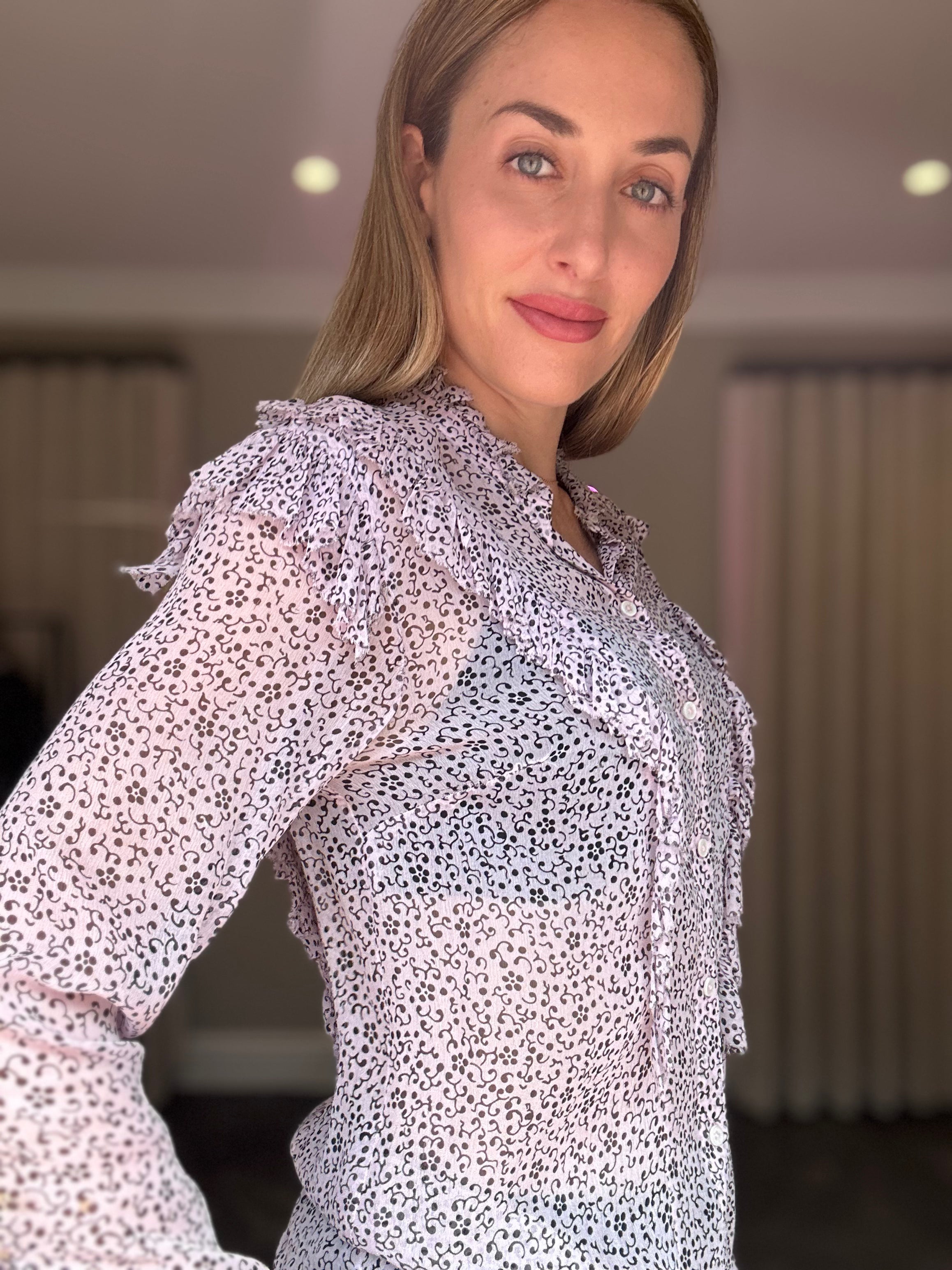Zadig & Voltaire Floral Blouse (S)