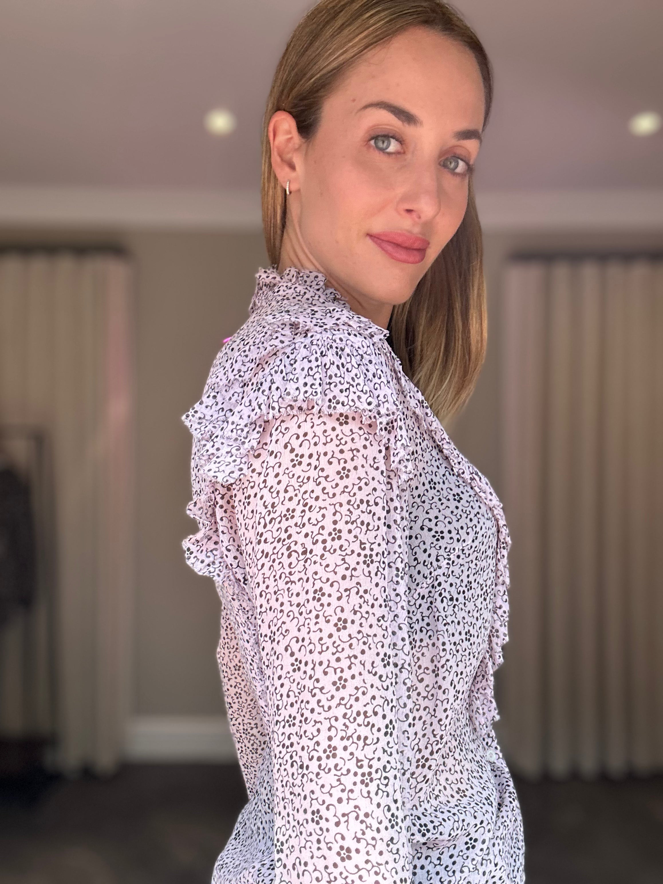 Zadig & Voltaire Floral Blouse (S)
