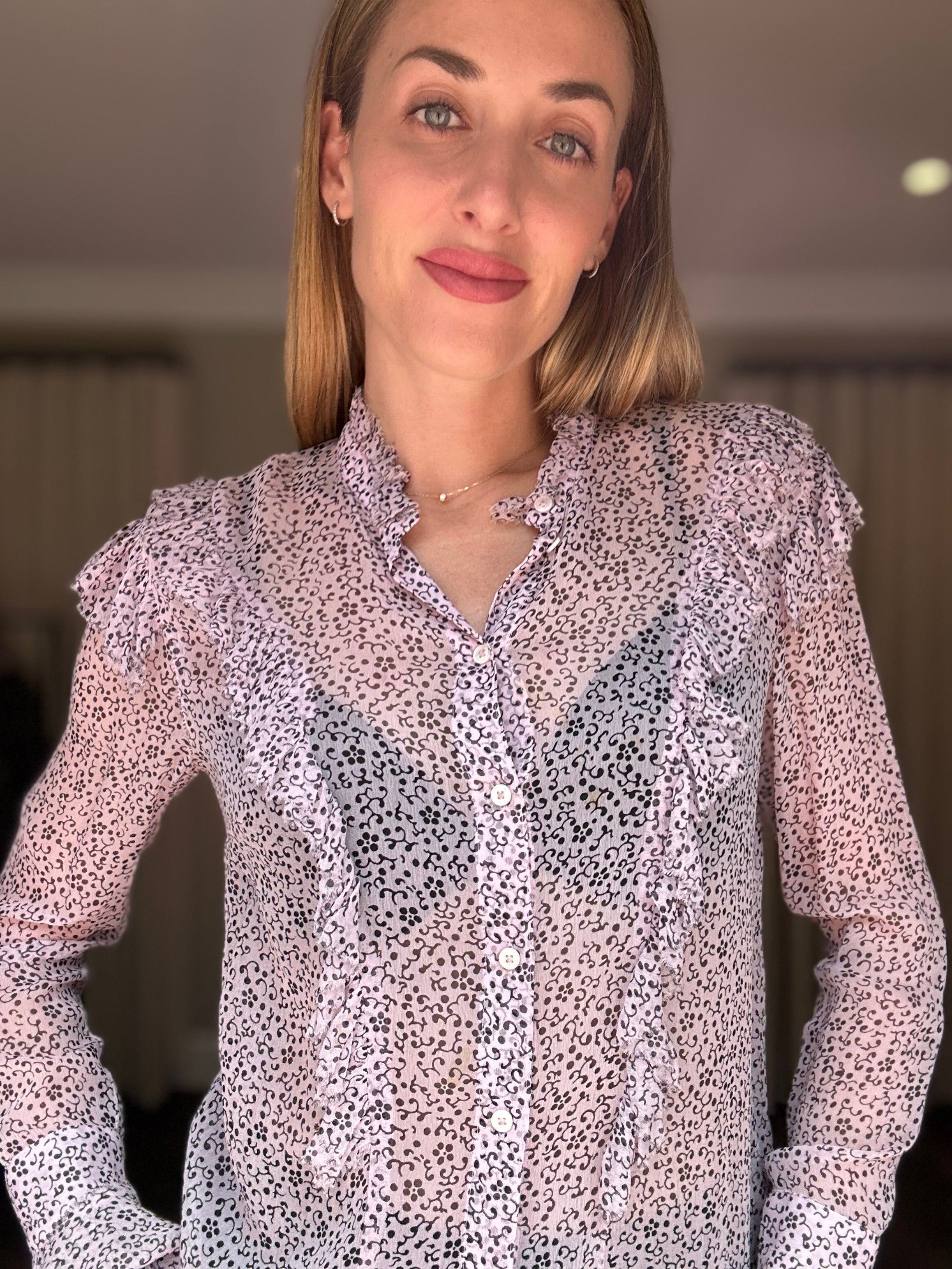 Zadig & Voltaire Floral Blouse (S)