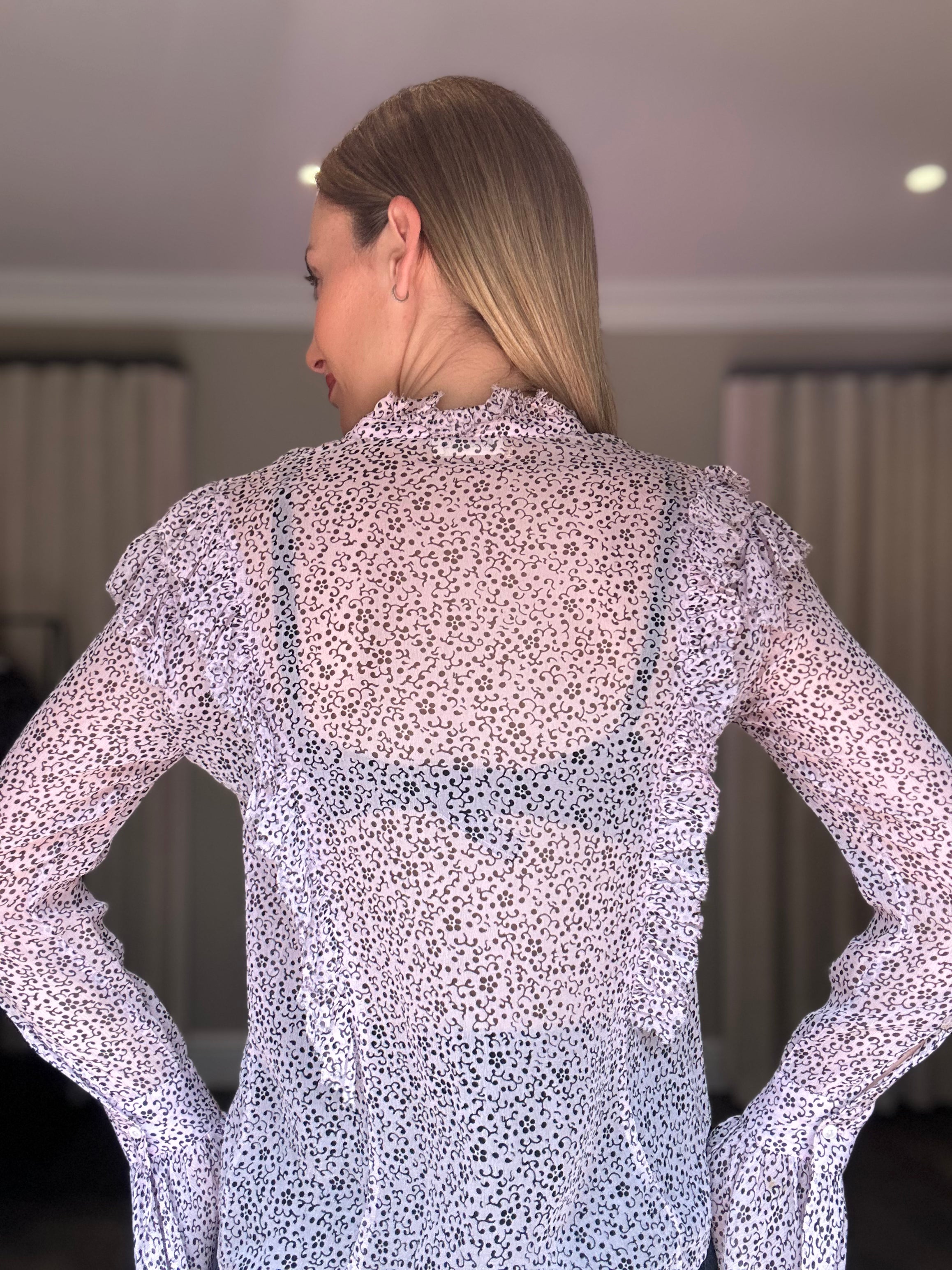Zadig & Voltaire Floral Blouse (S)