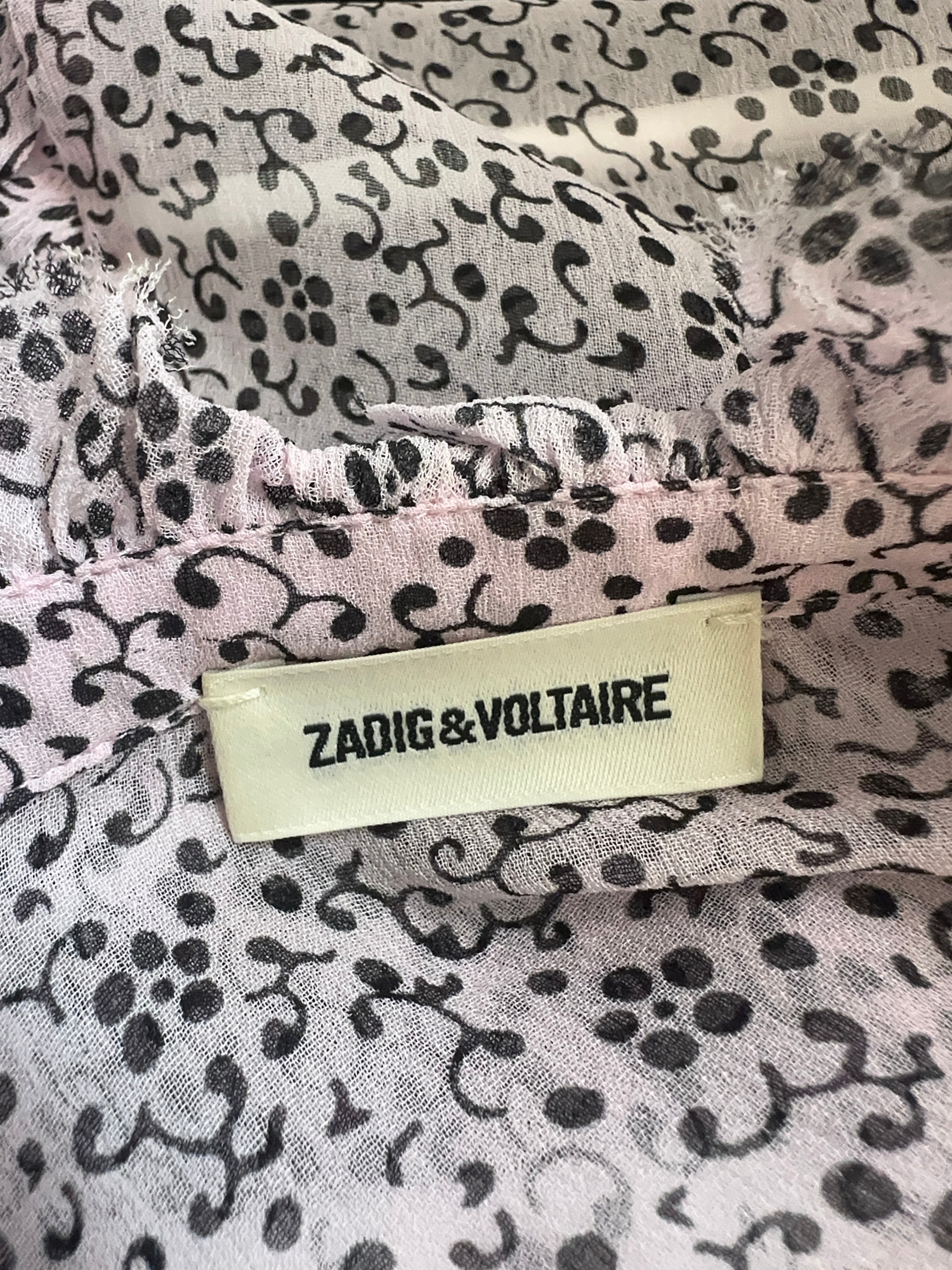 Zadig & Voltaire Floral Blouse (S)
