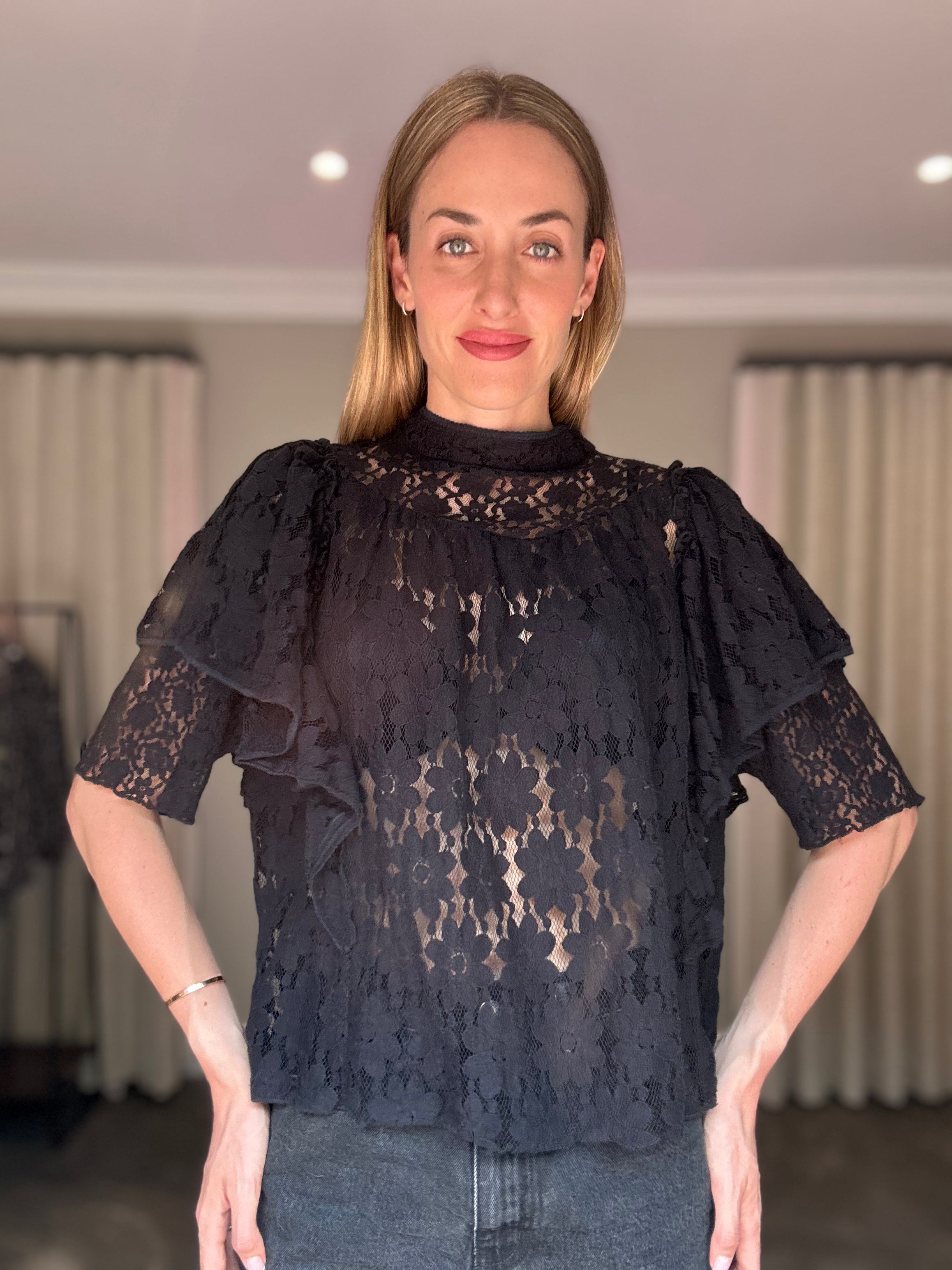 Isabel Marant Lace Top (S)