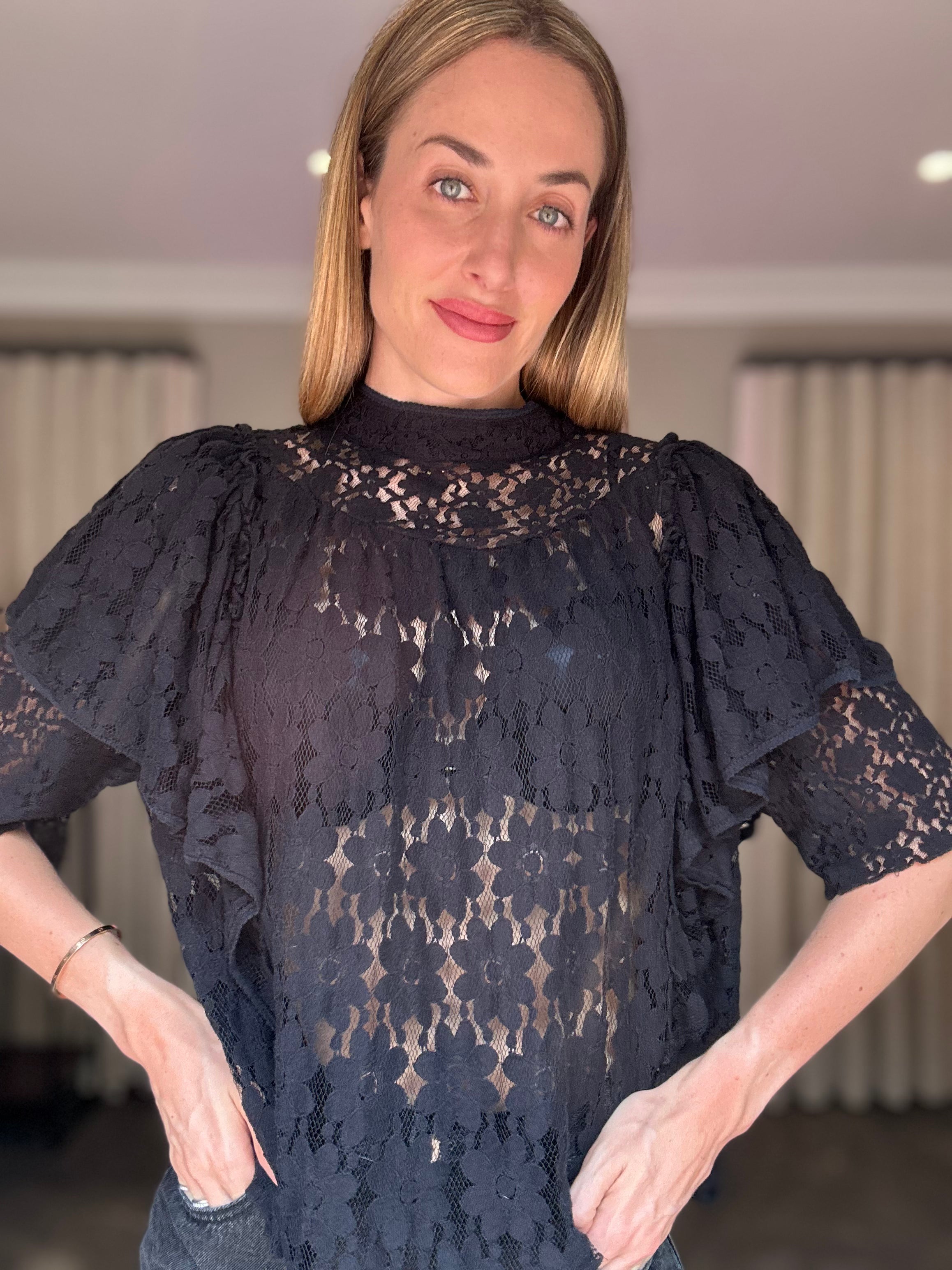 Isabel Marant Lace Top (S)