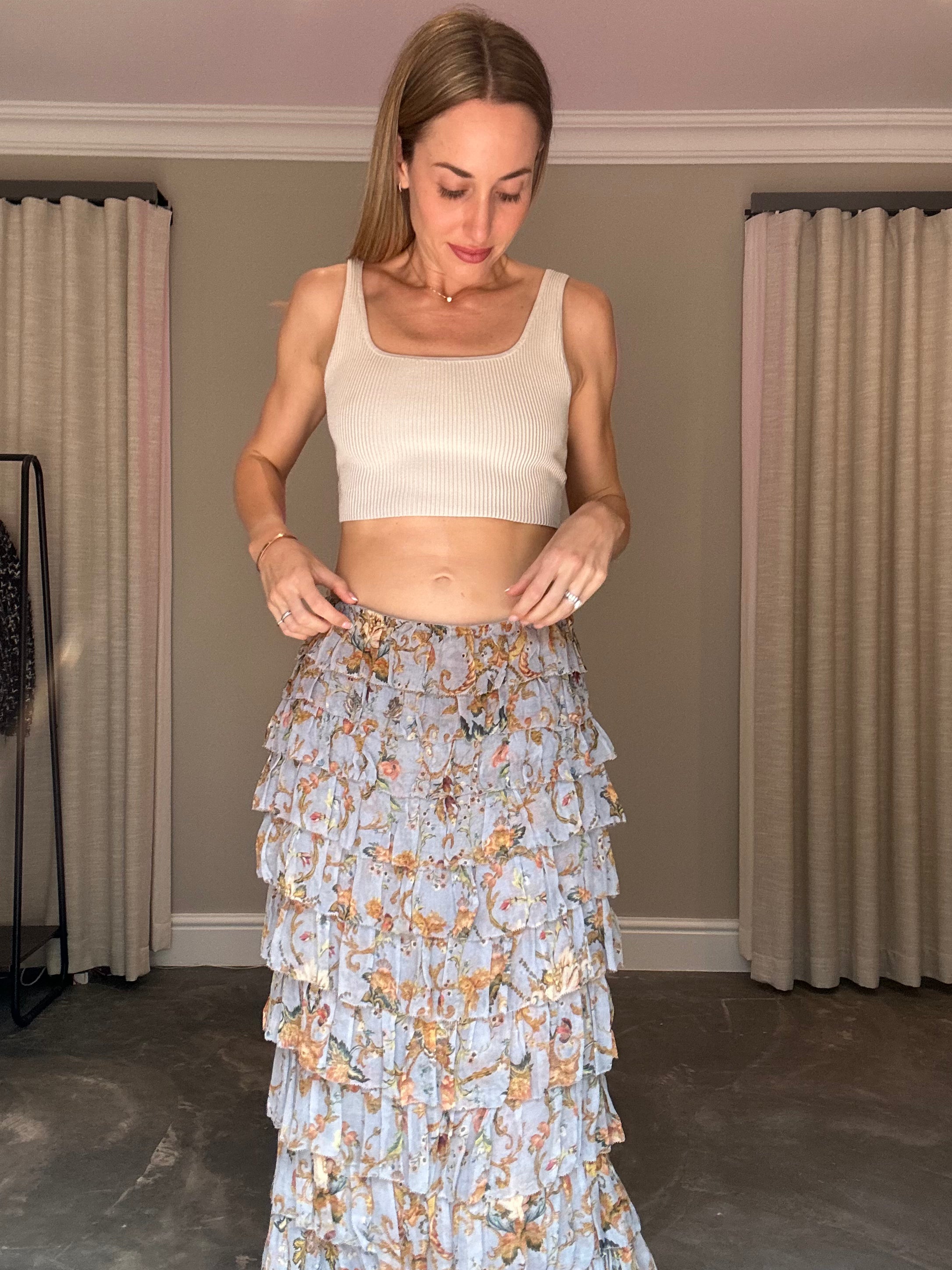 Zimmerman Silk Maxi Skirt (1)