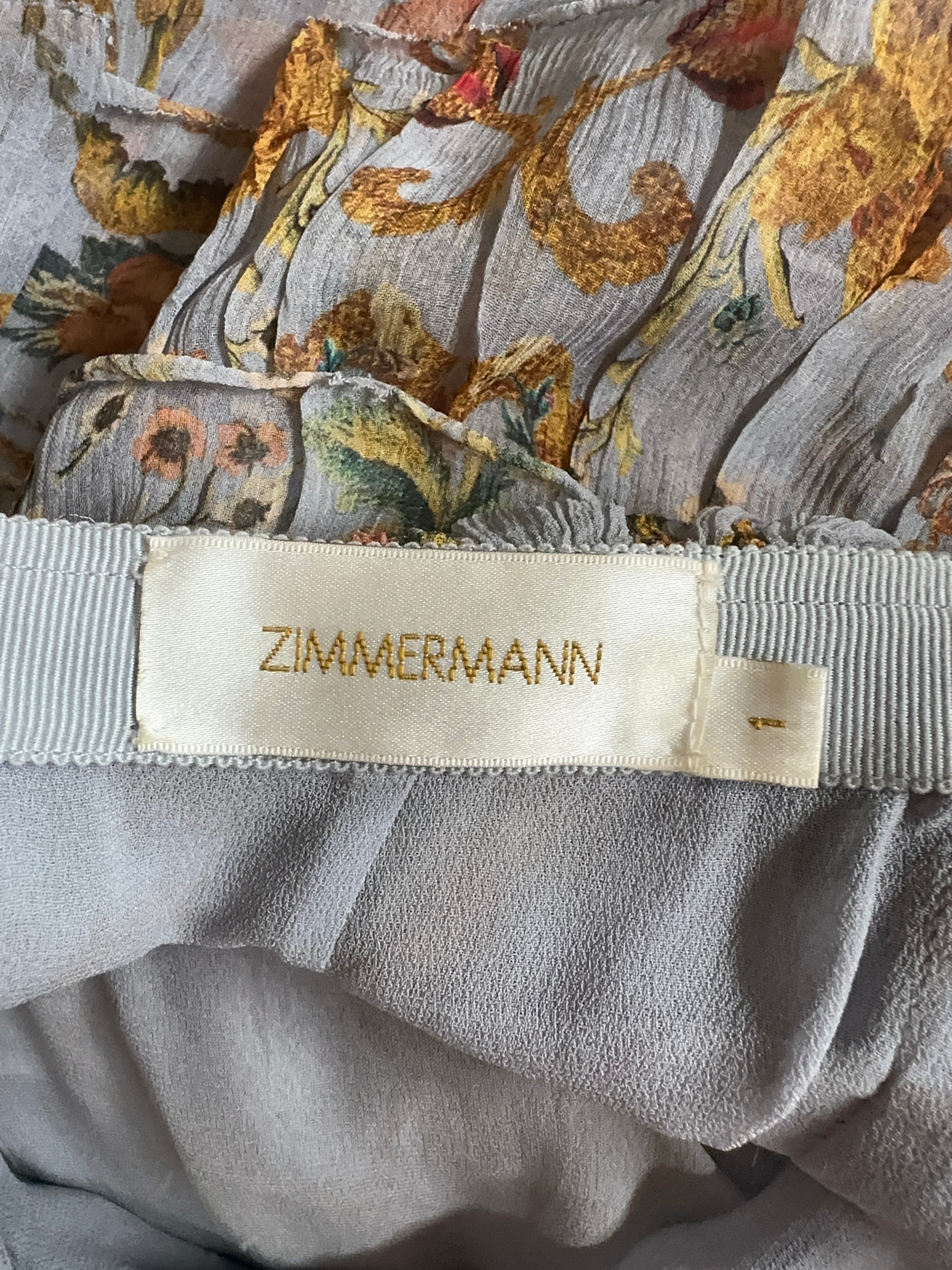 Zimmerman Silk Maxi Skirt (1)