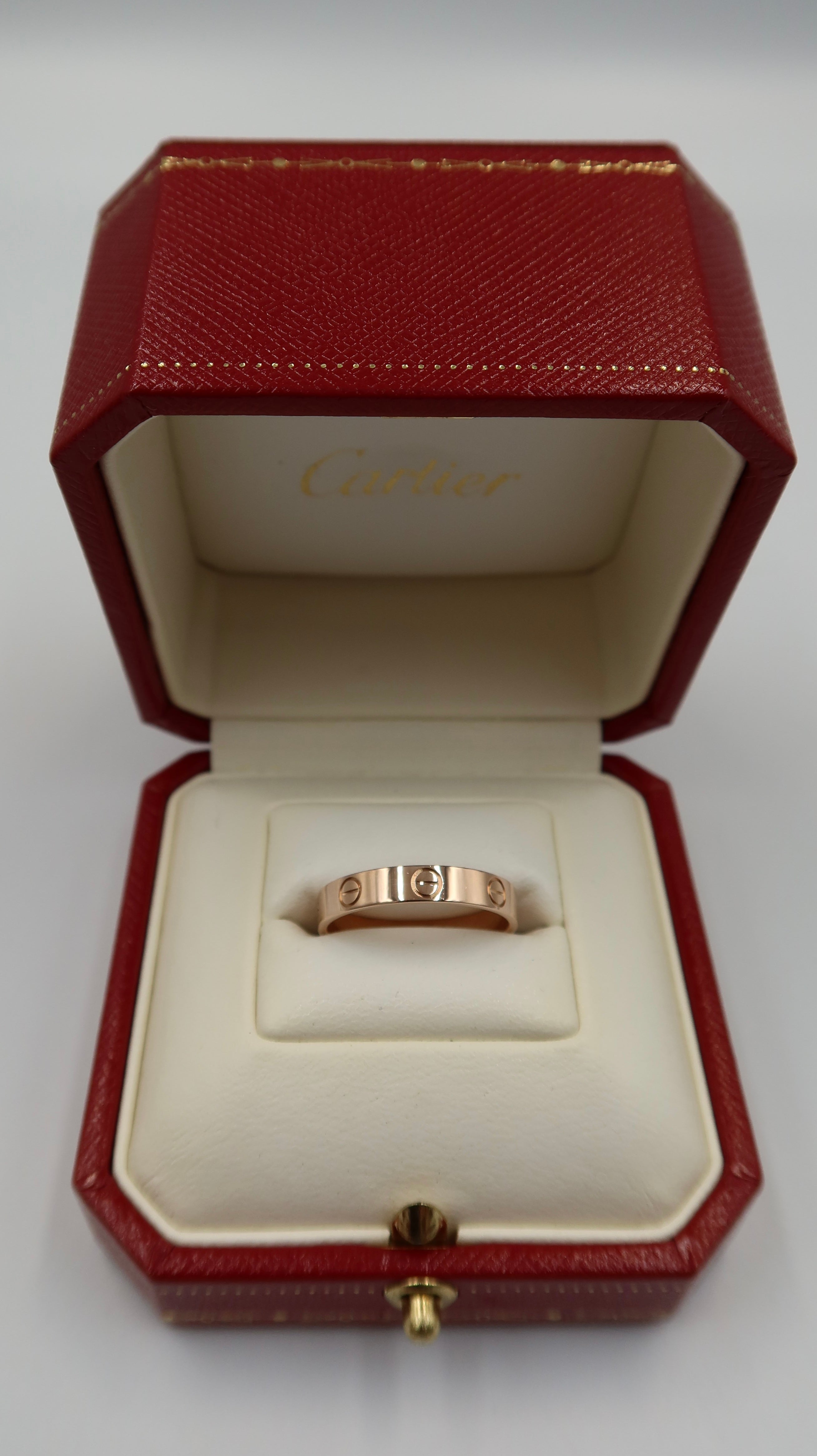 Cartier Love Band Ring (57/PG)