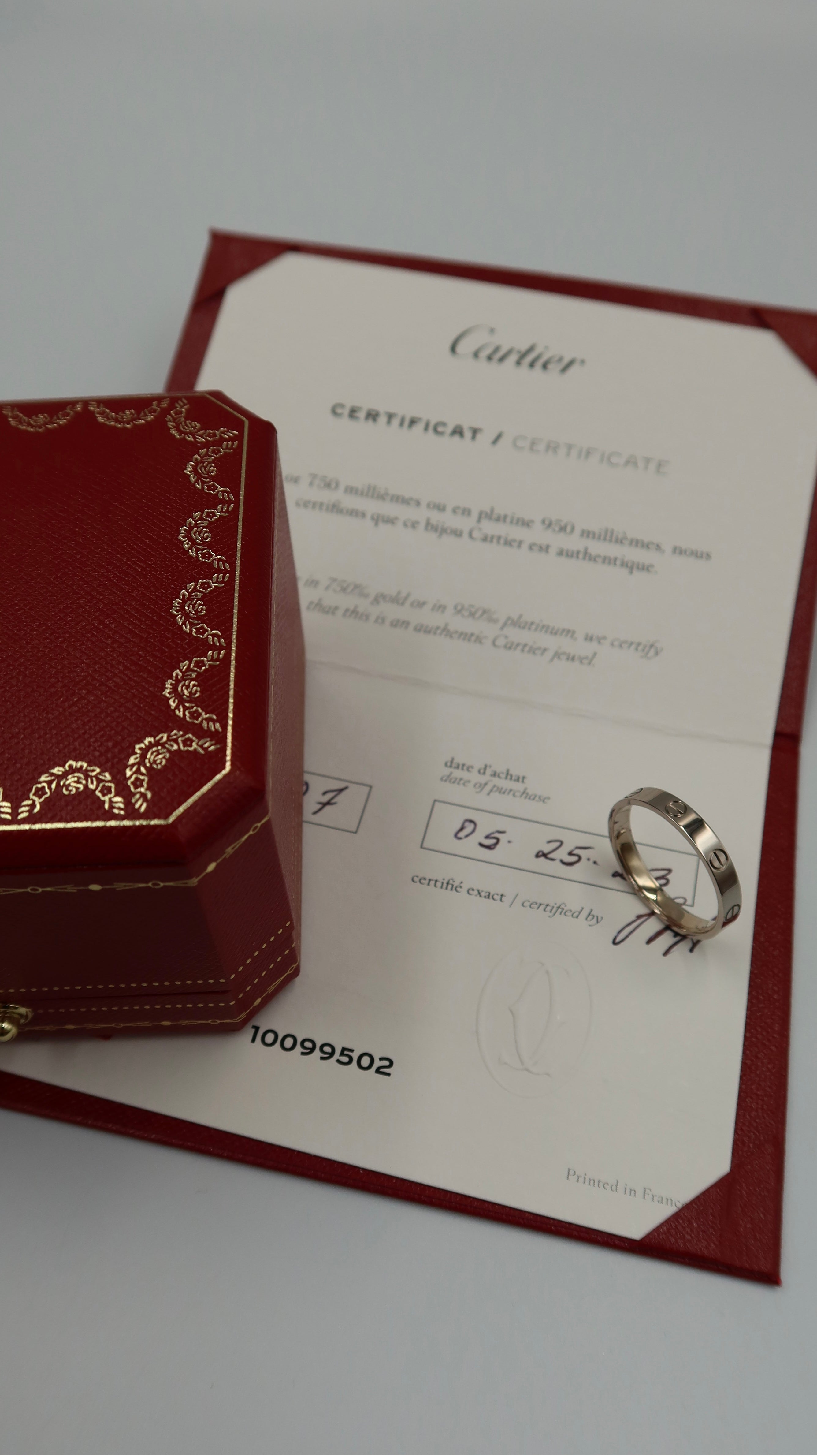 Cartier Love Band (65/WG/*Full Set*)