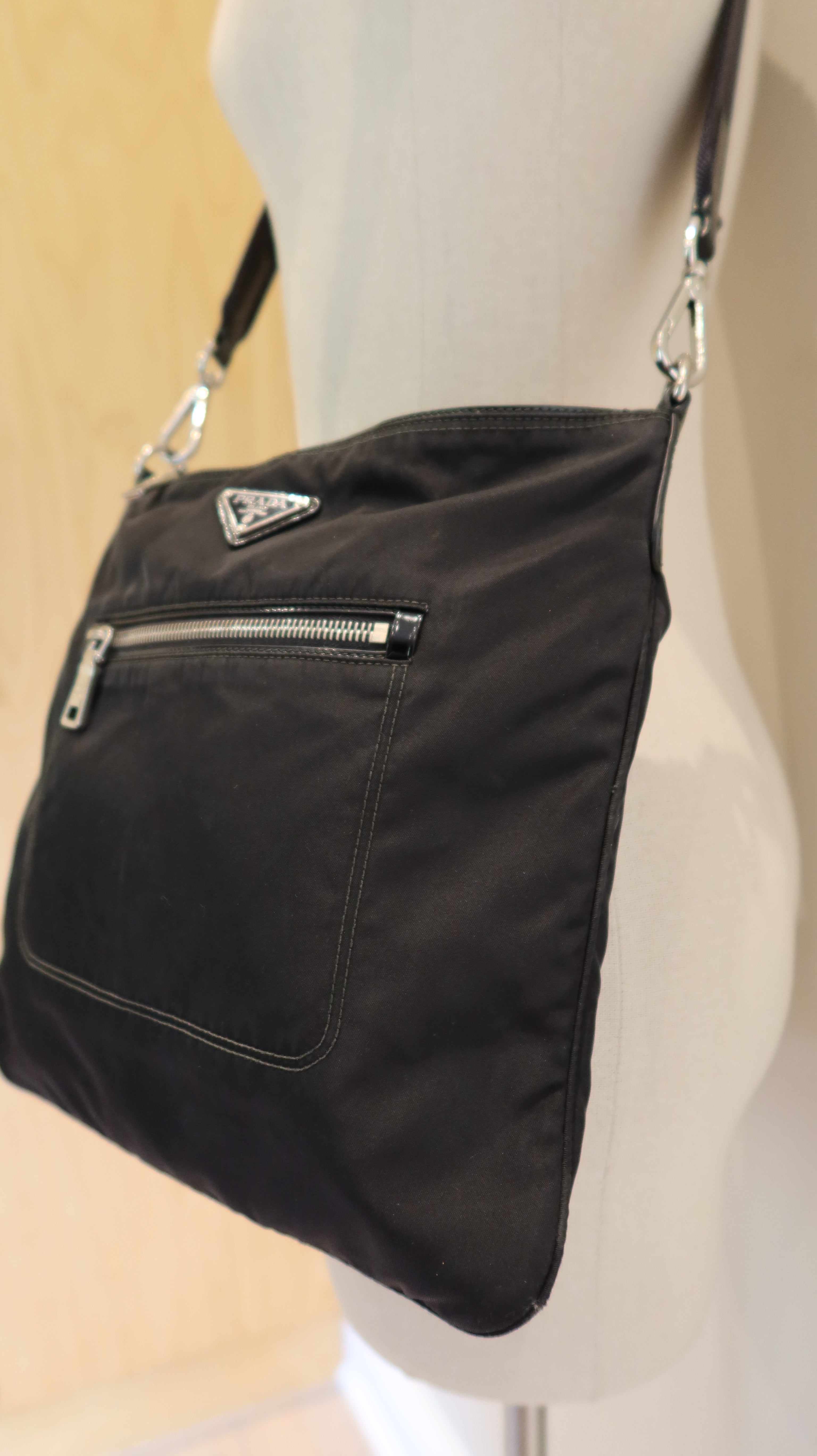 Prada Tessuto Messenger Bag