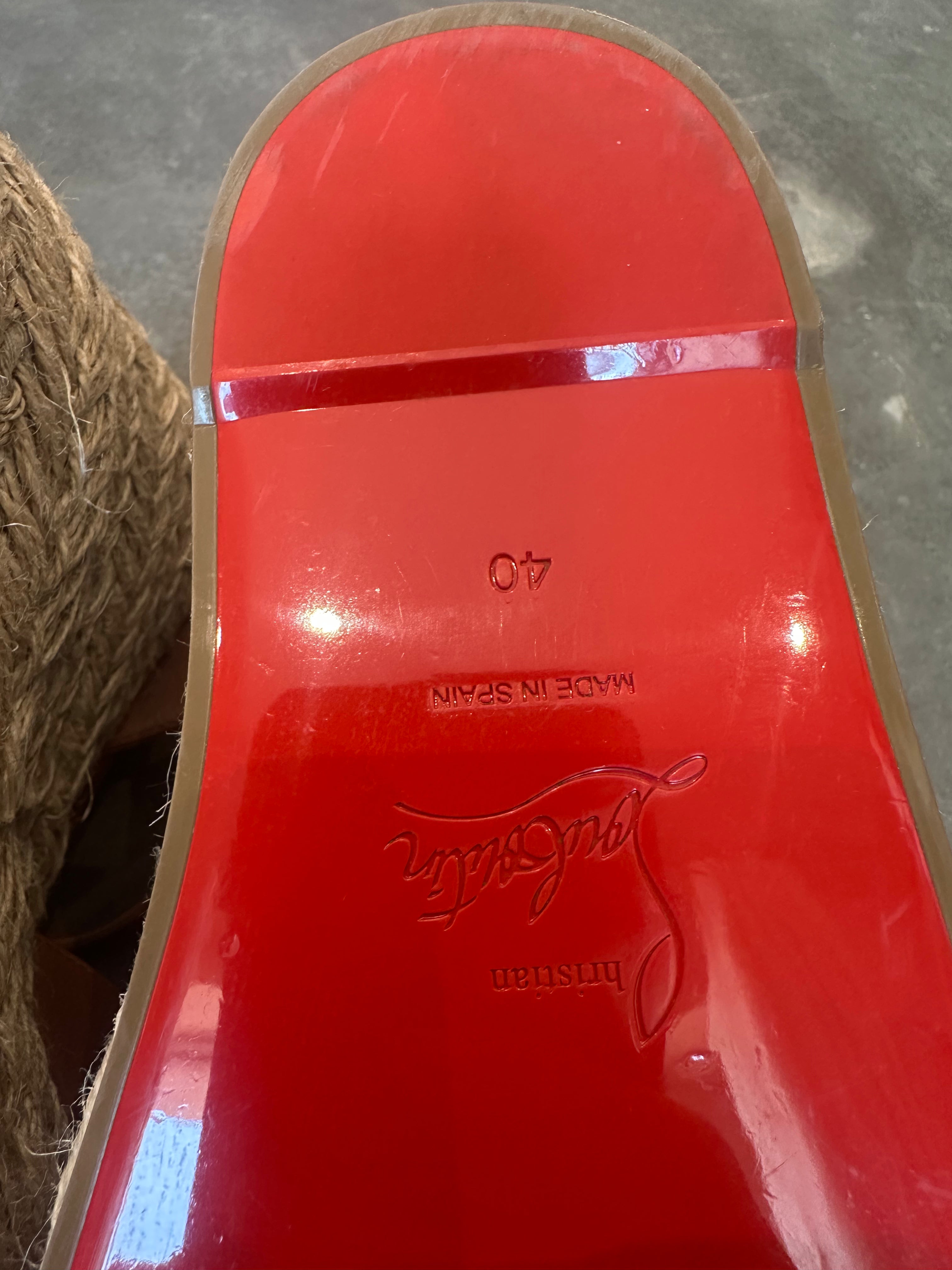 Christian Louboutin Wedges (EU40)