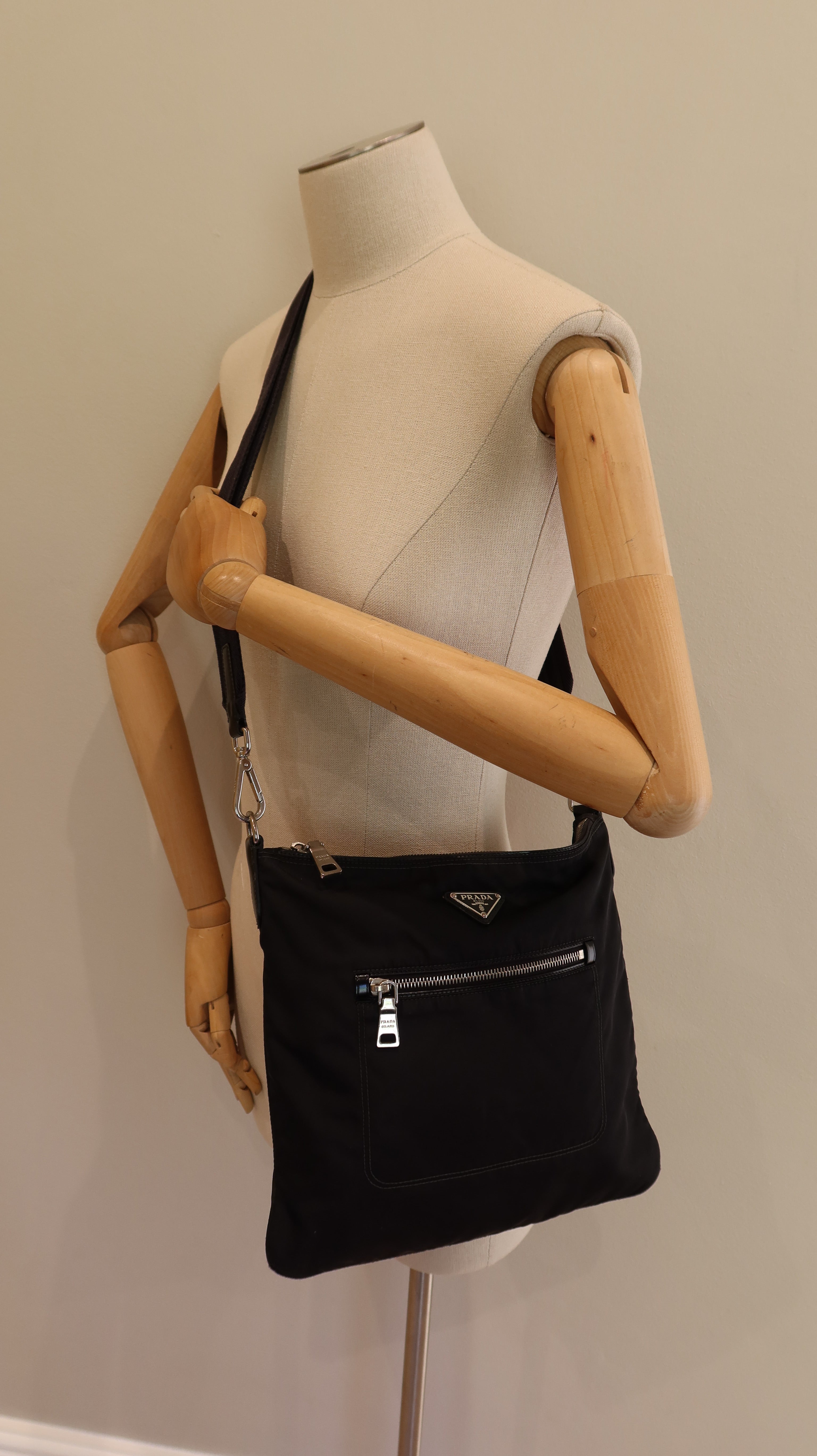 Prada Tessuto Messenger Bag