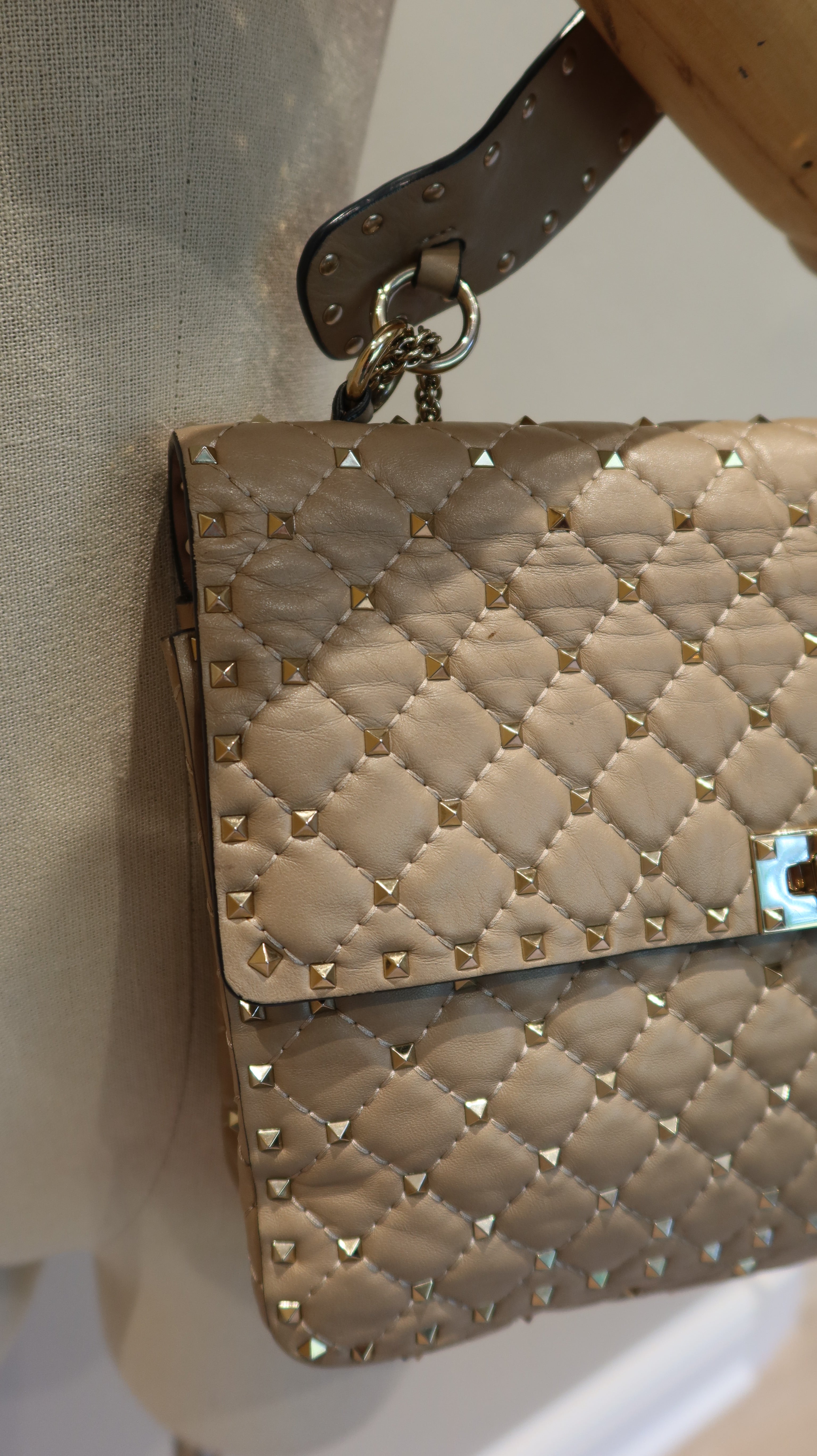 Valentino Rockstud Spike Shoulder Bag