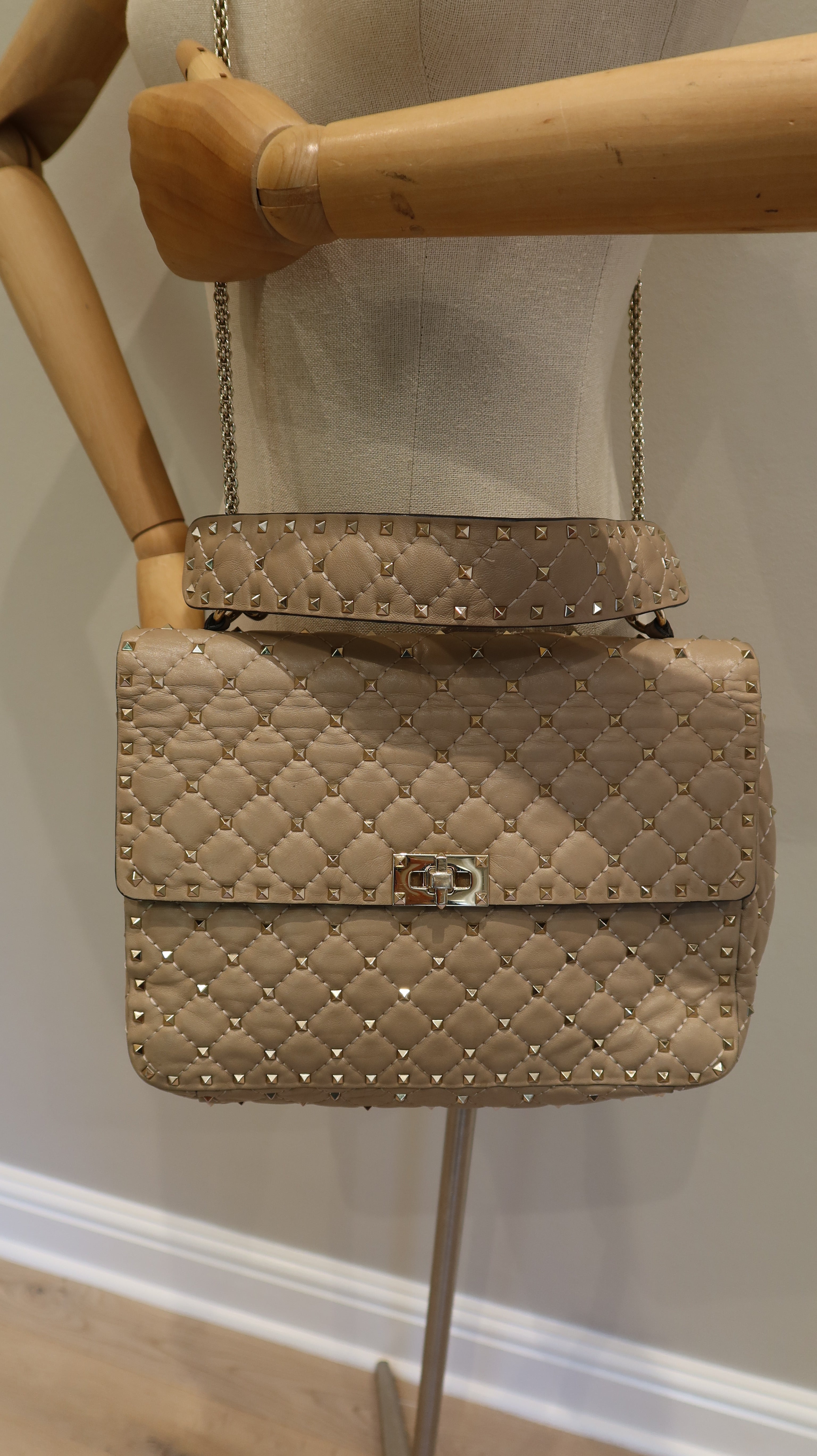 Valentino Rockstud Spike Shoulder Bag