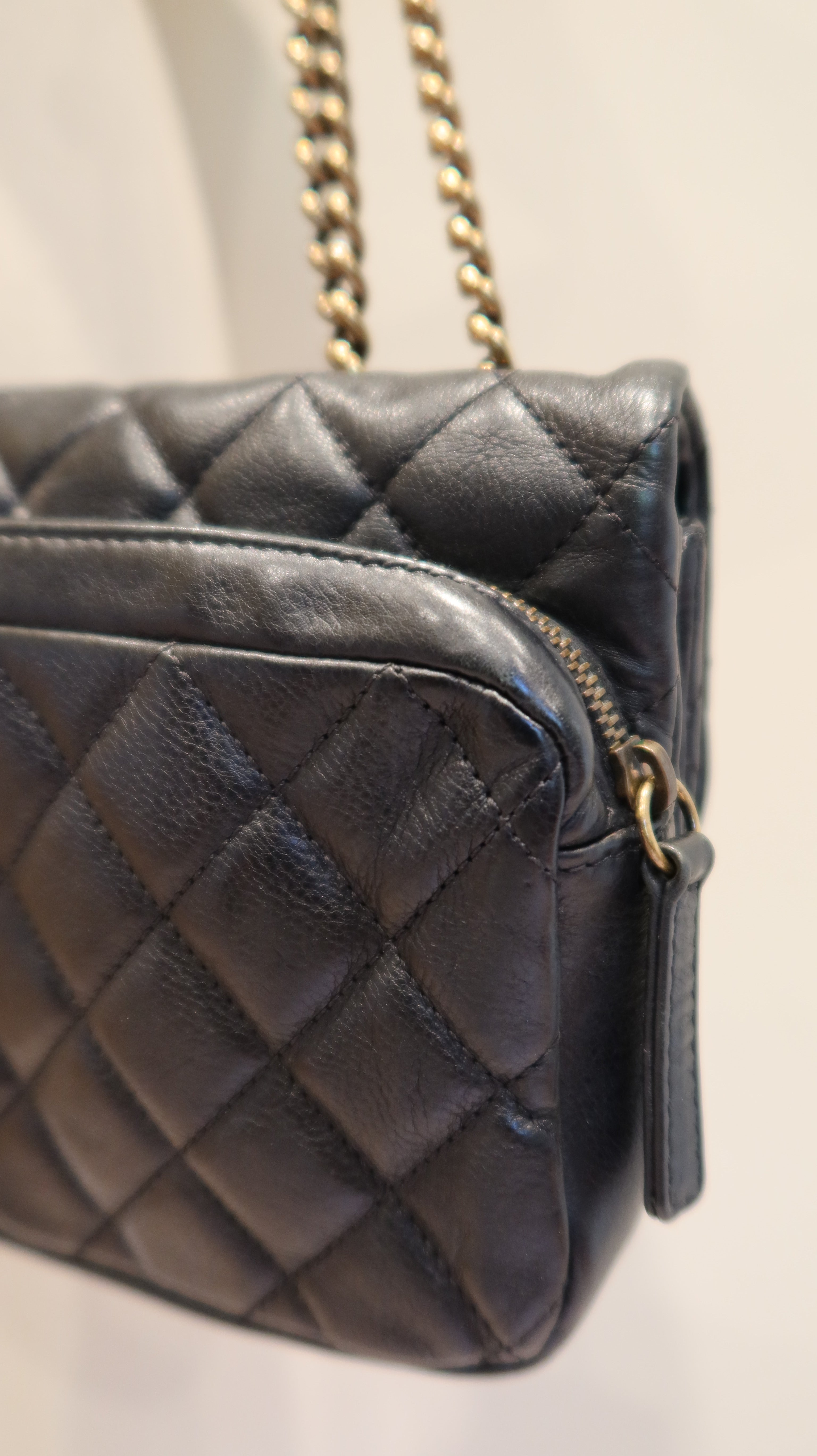 Chanel East West Flap Bag