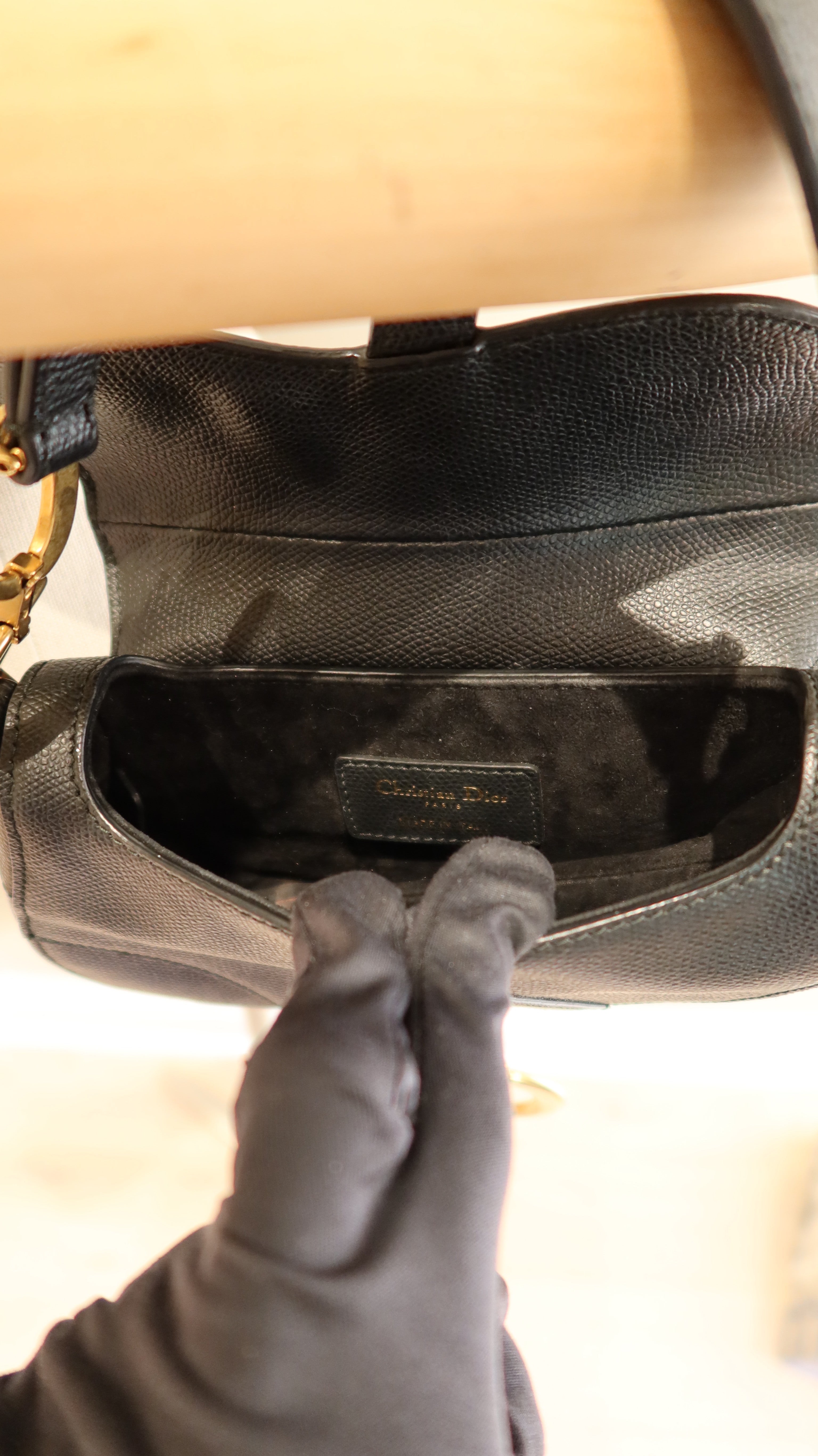 Christian Dior Mini Saddle Bag