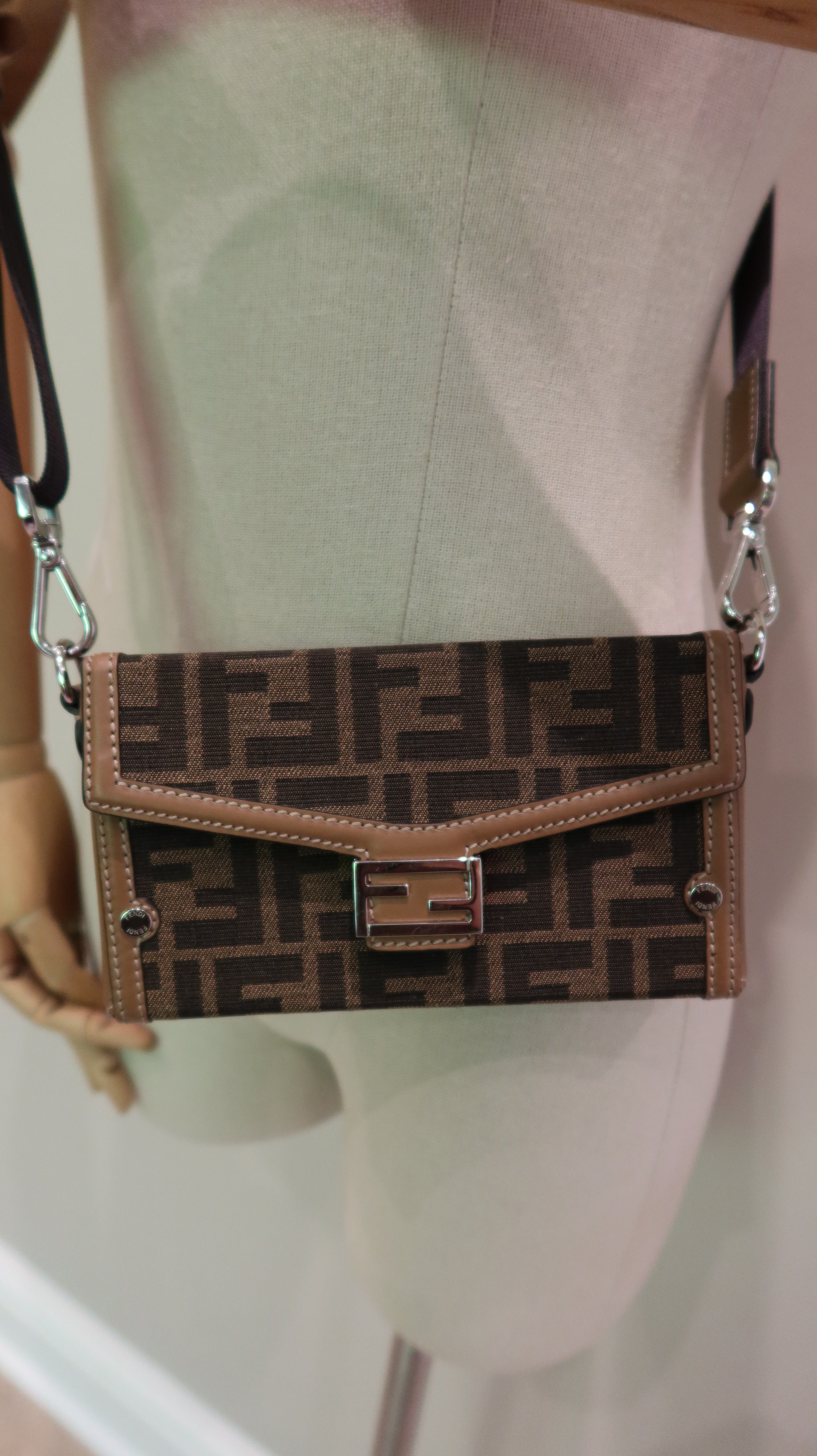 Fendi Baguette Crossbody Bag