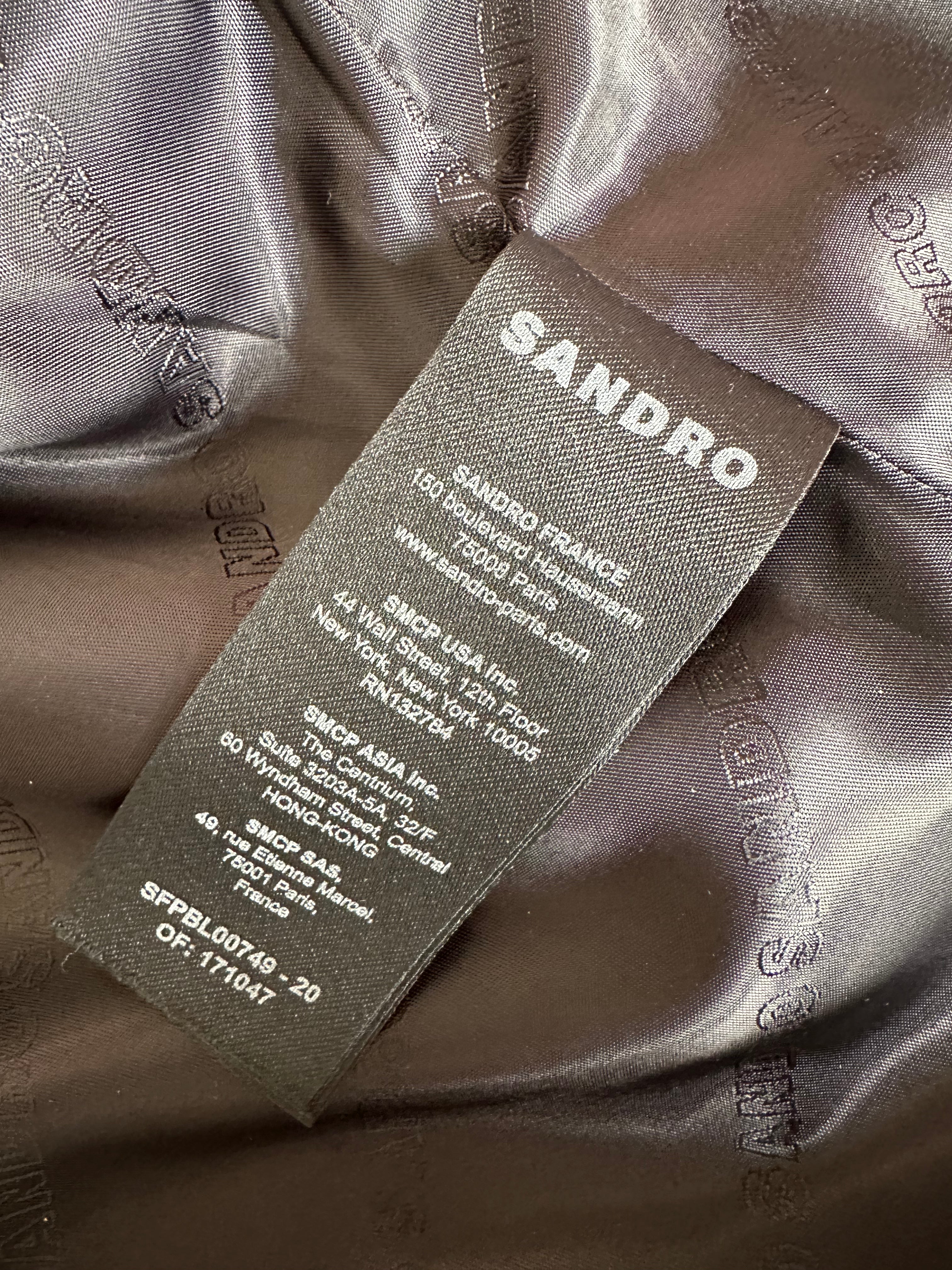 Sandro Leather Jacket (S)