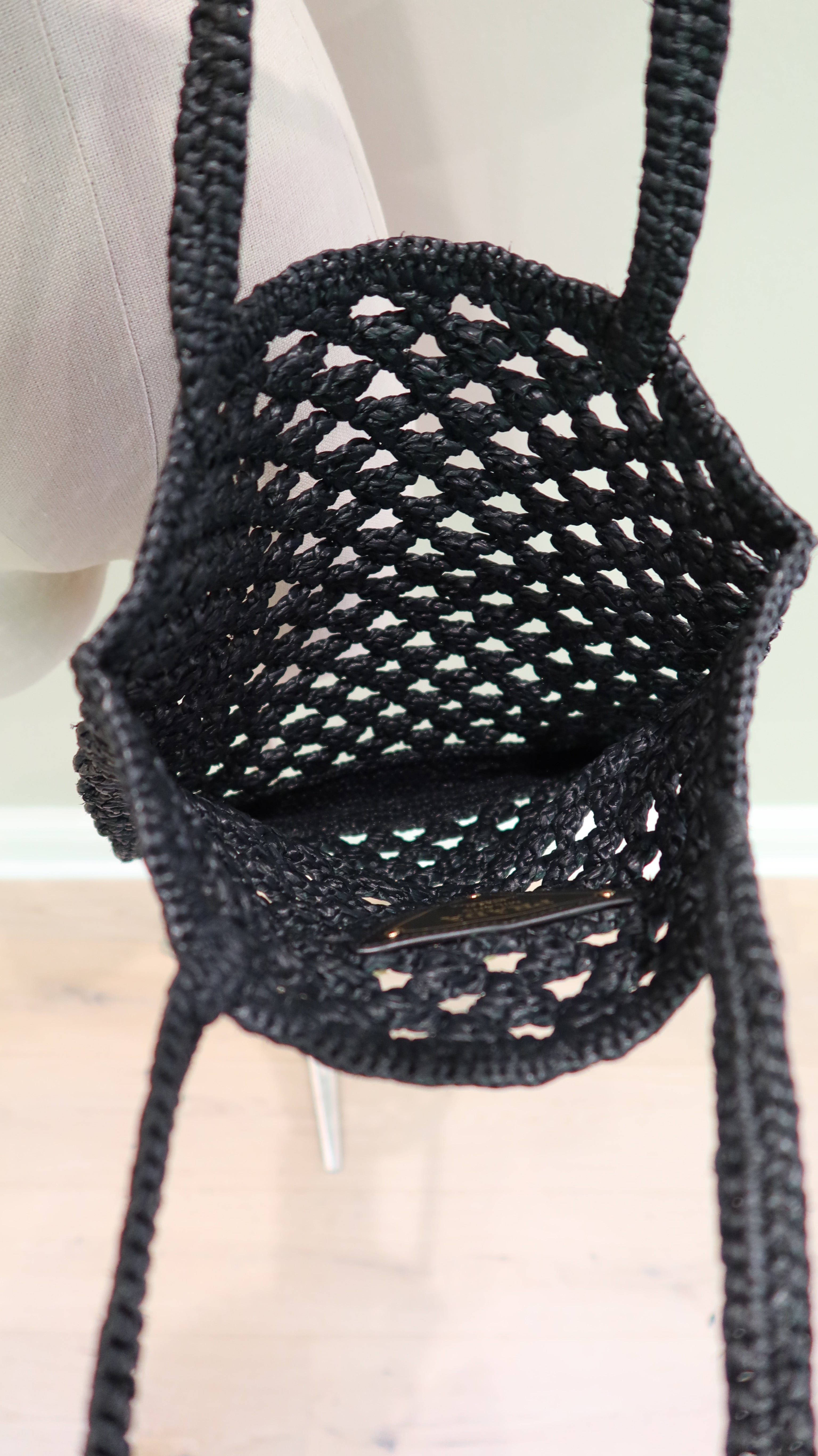 Prada Crochet Tote