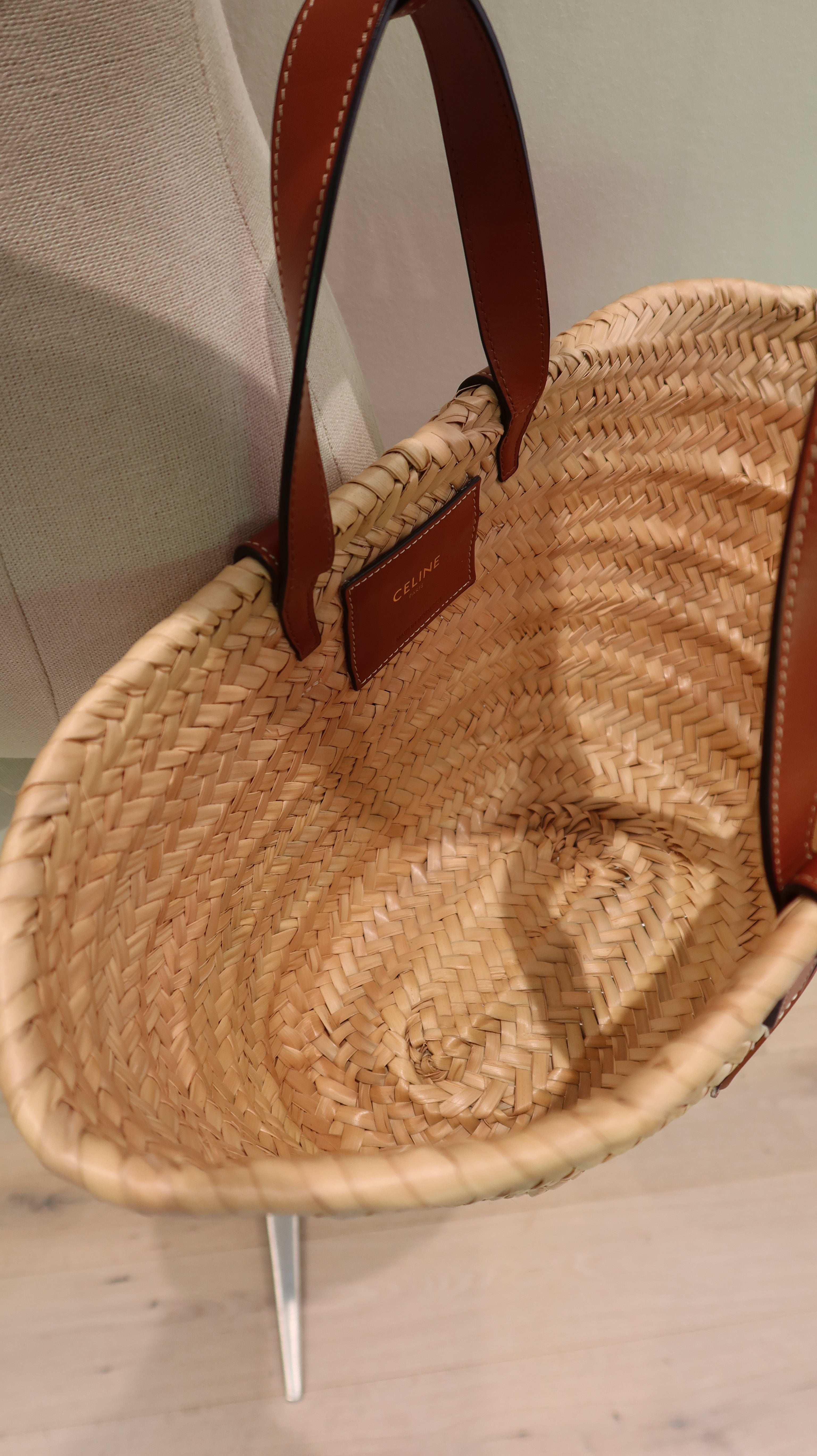 Celine Triomphe Basket Bag