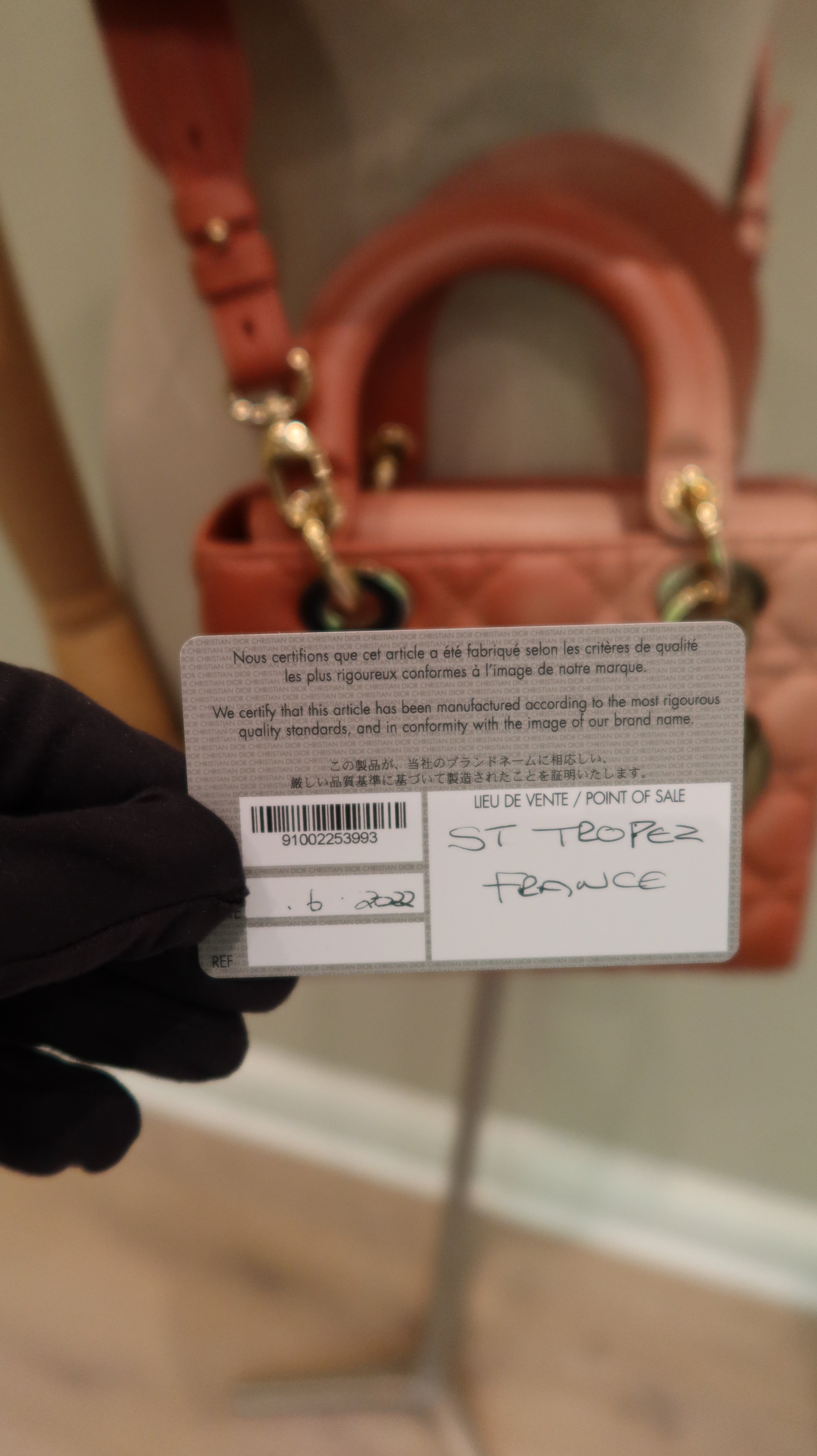 Lady Dior ABC Bag *Limited Edition*