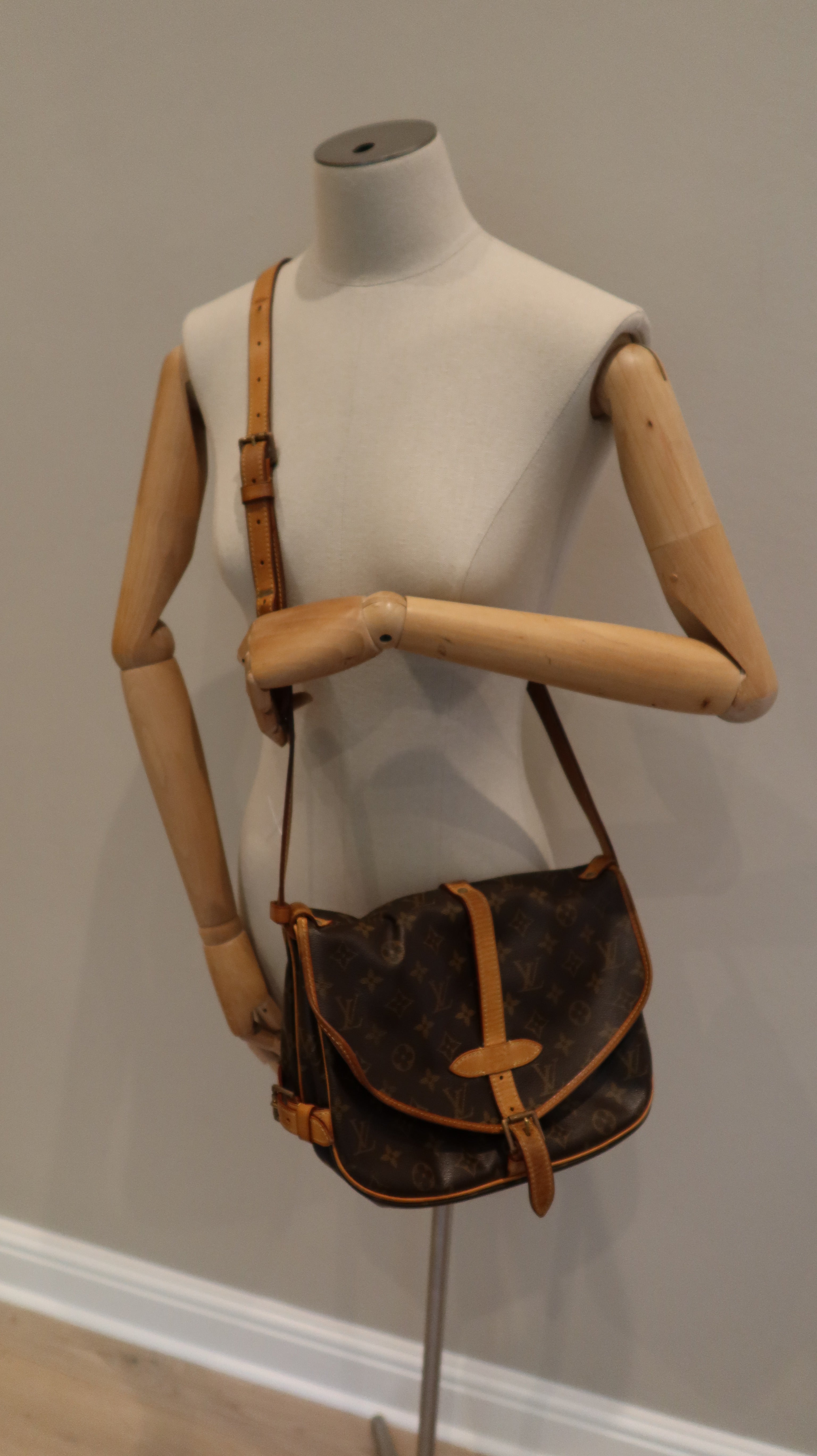 Louis Vuitton Saumur Bag