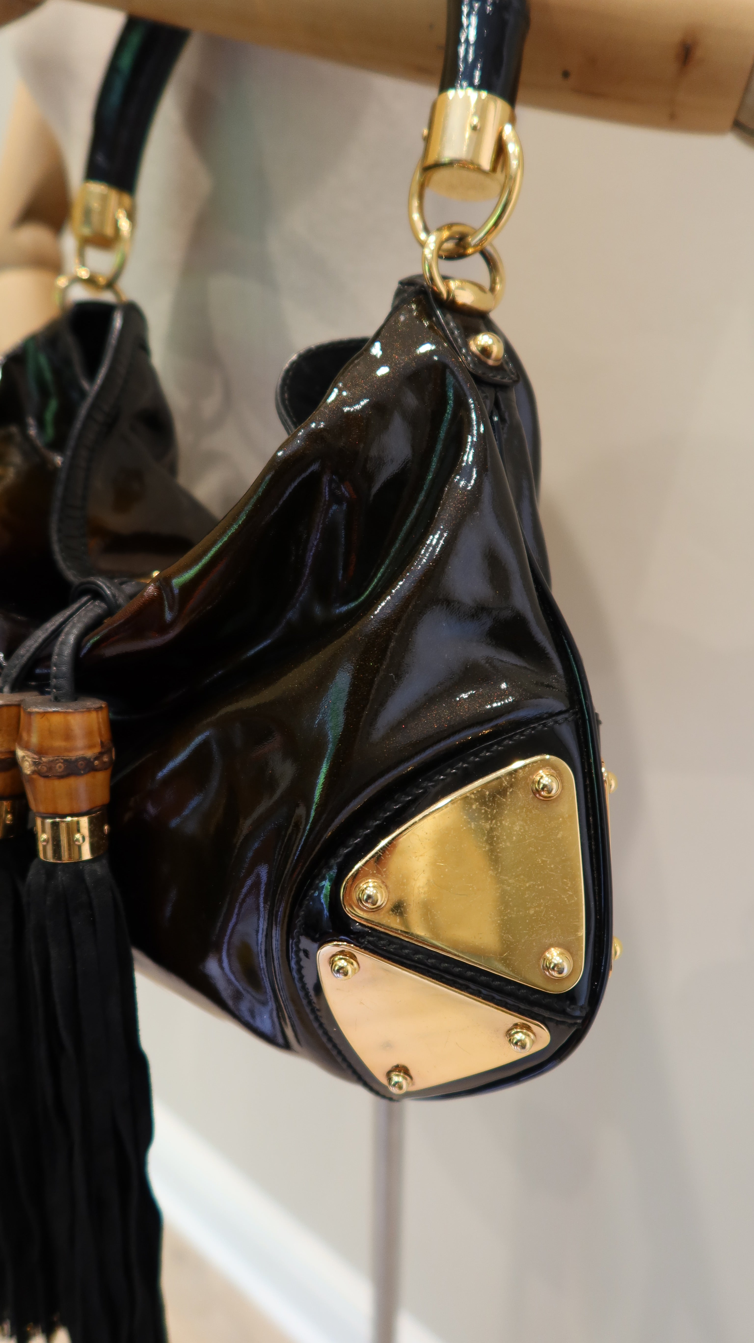 Gucci Vintage Indy Top Handle Bag